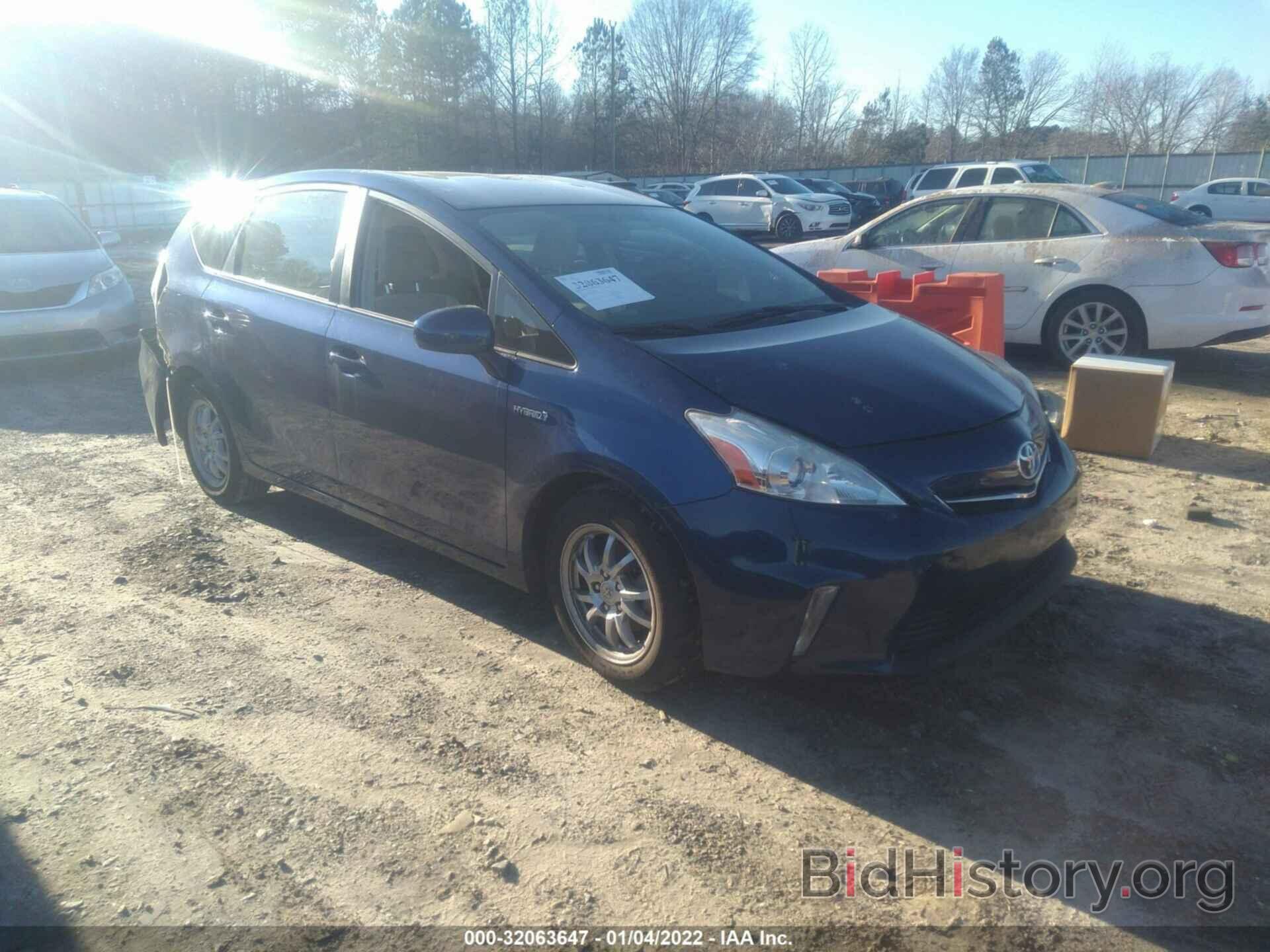 Photo JTDZN3EU1C3041973 - TOYOTA PRIUS V 2012