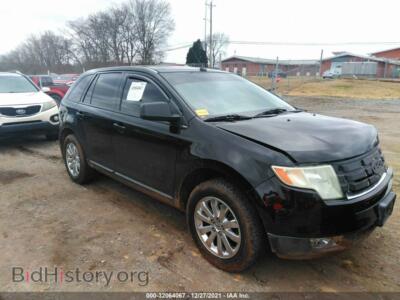 2007 Ford EDGE SEL Plus, черный — VIN 2FMDK49C67BB61070, IAAI