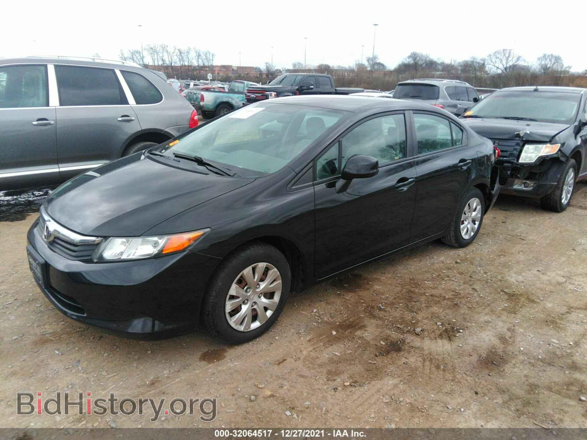 2012 HONDA CIVIC SDN - VIN: 19XFB2F52CE088872 - Фото 2
