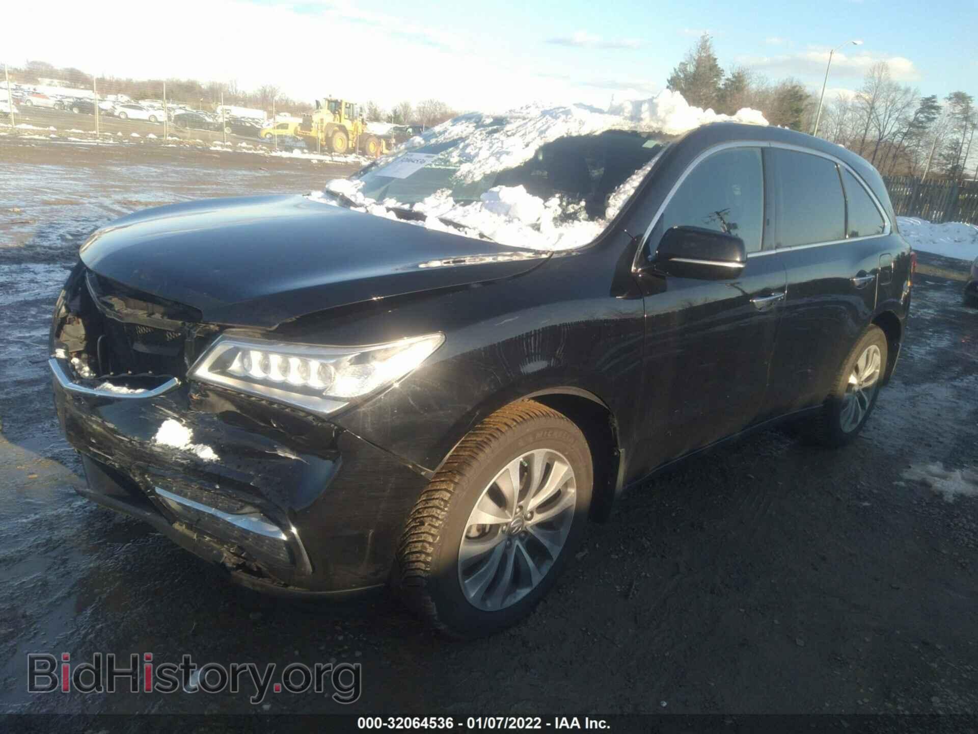 2015 ACURA MDX - VIN: 5FRYD4H48FB032130 - Фото 2