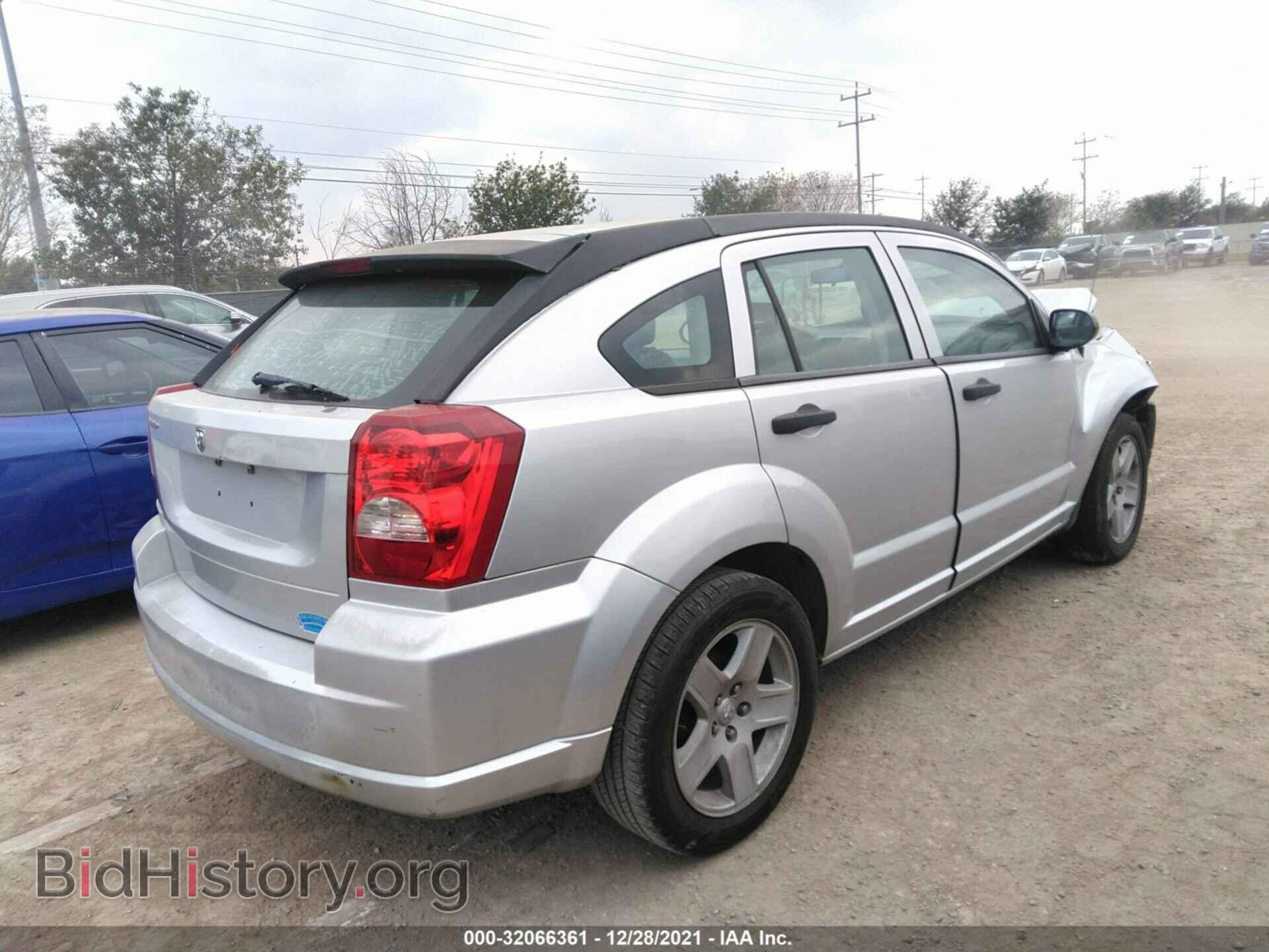 2007 DODGE CALIBER - VIN: 1B3HB28BX7D157232 - Фото 4