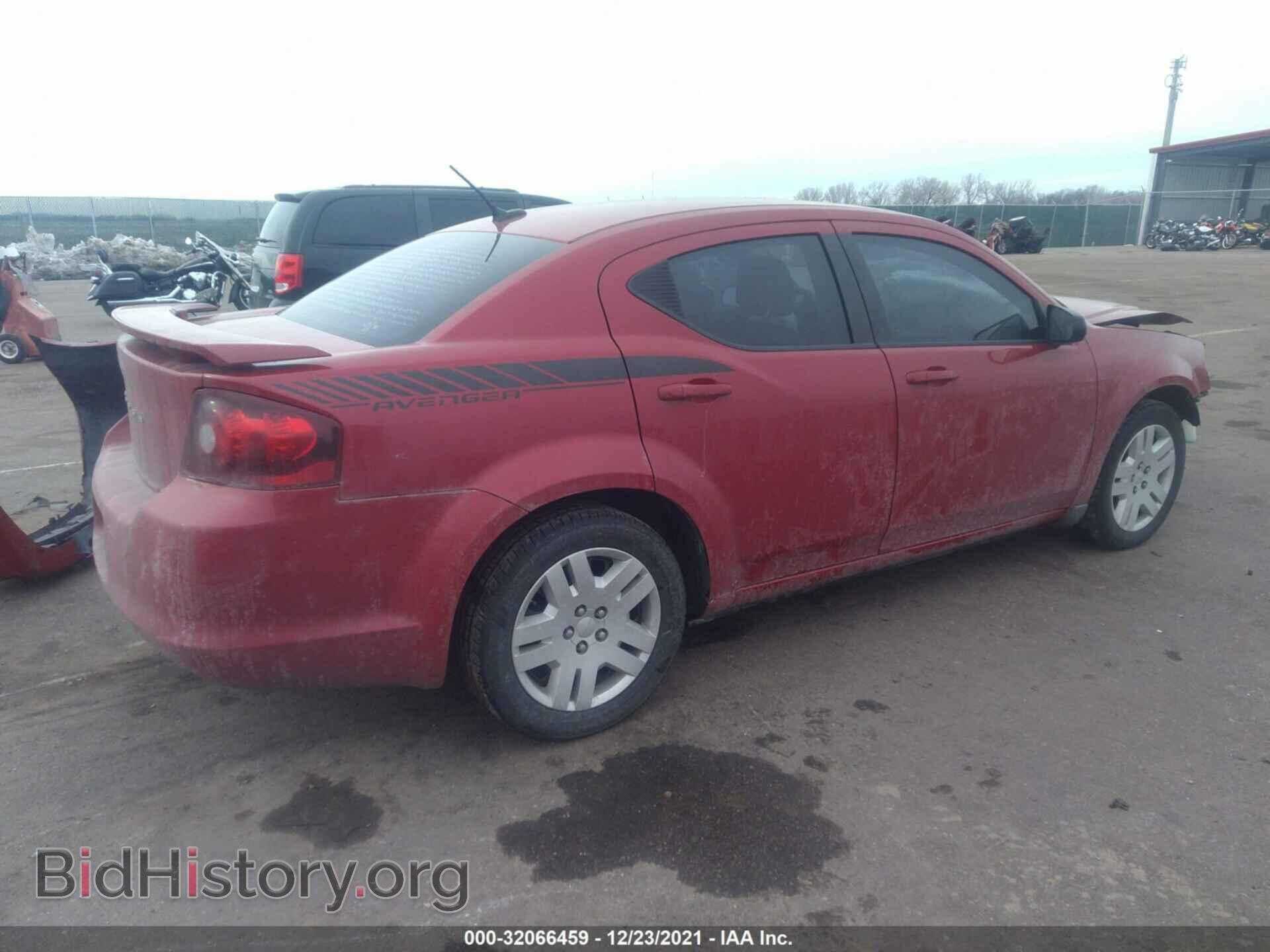2012 DODGE AVENGER - VIN: 1C3CDZAB9CN177664 - Фото 4