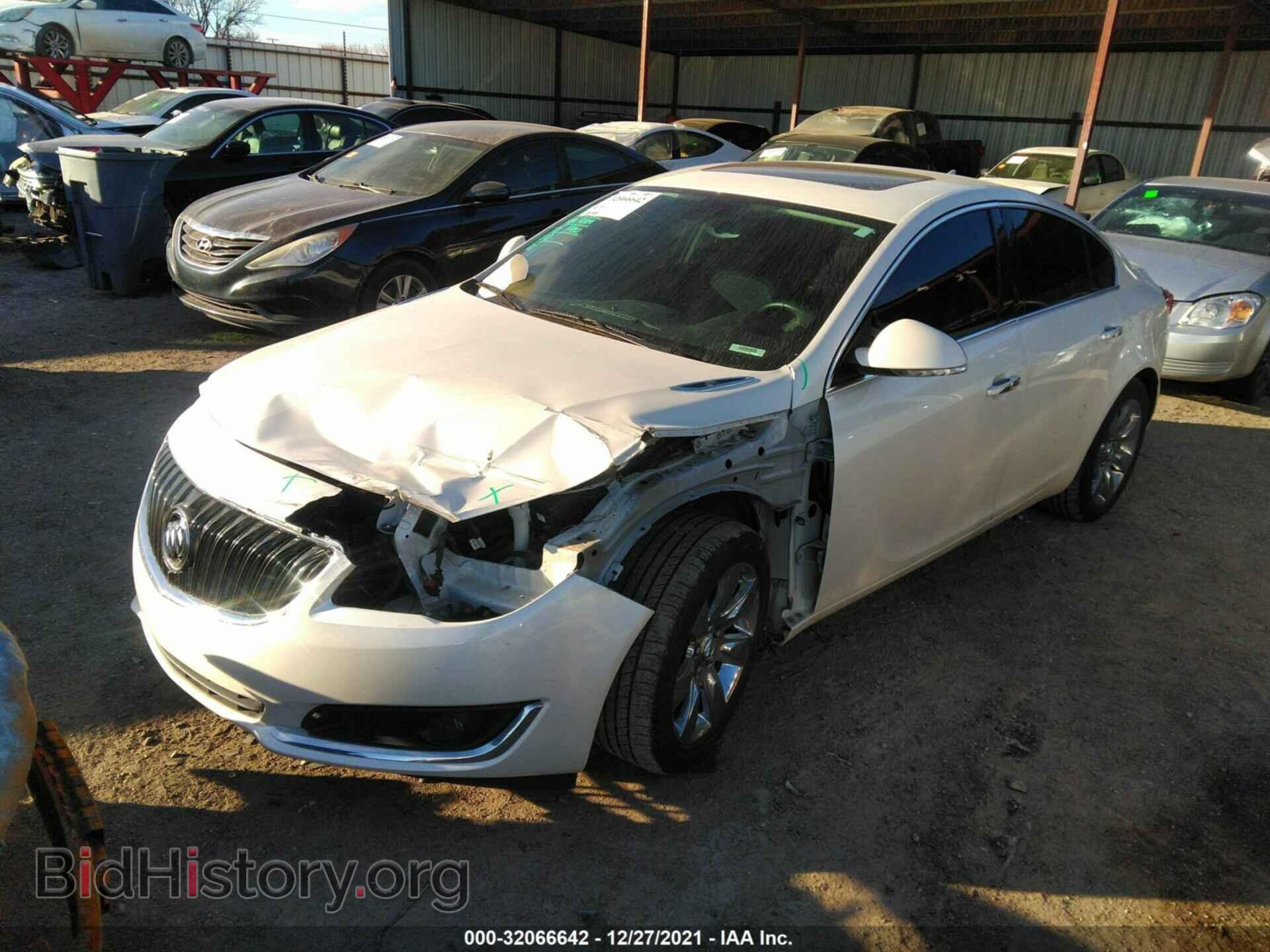 2014 BUICK REGAL - VIN: 2G4GN5EX9E9203237 - Фото 2