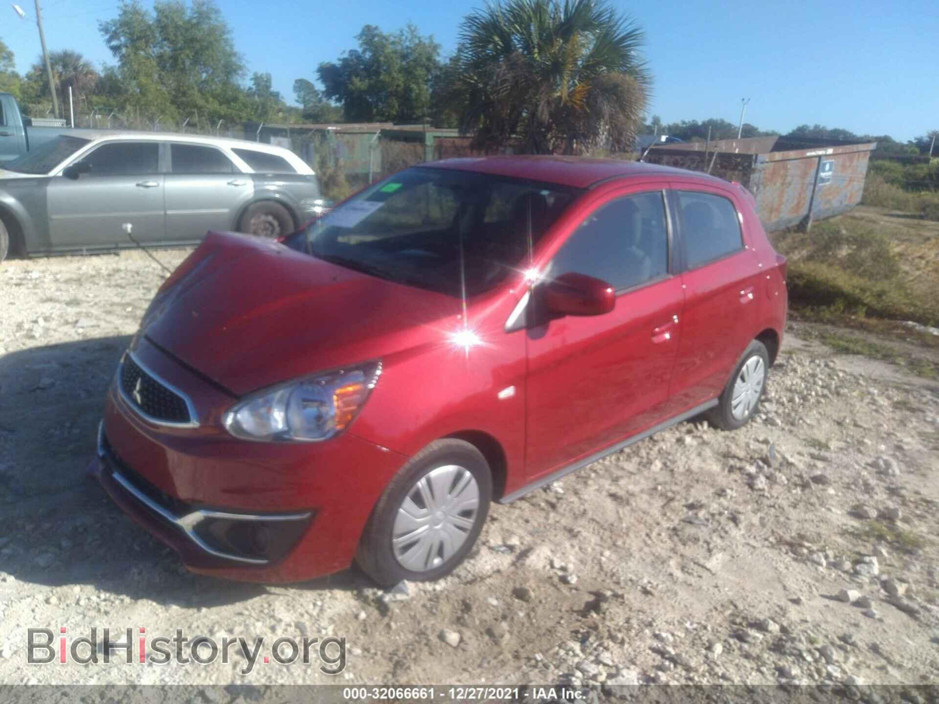 2019 MITSUBISHI MIRAGE - VIN: ML32A3HJ3KH001364 - Фото 2