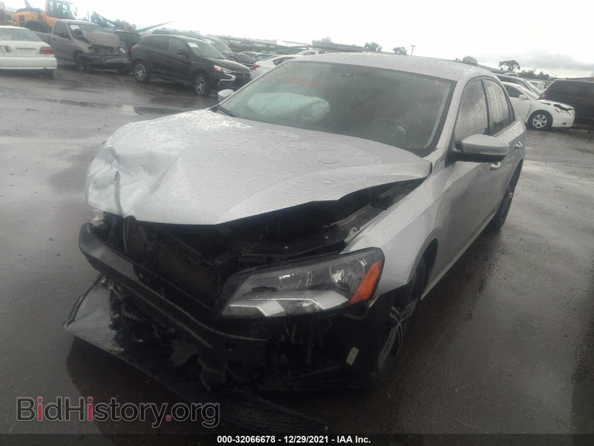 2014 VOLKSWAGEN PASSAT - VIN: 1VWAT7A38EC074847 - Фото 2