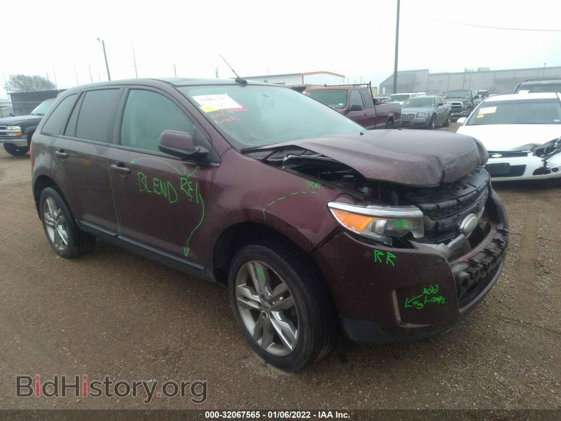 Фотография 2FMDK3JC0CBA95163 - FORD EDGE 2012