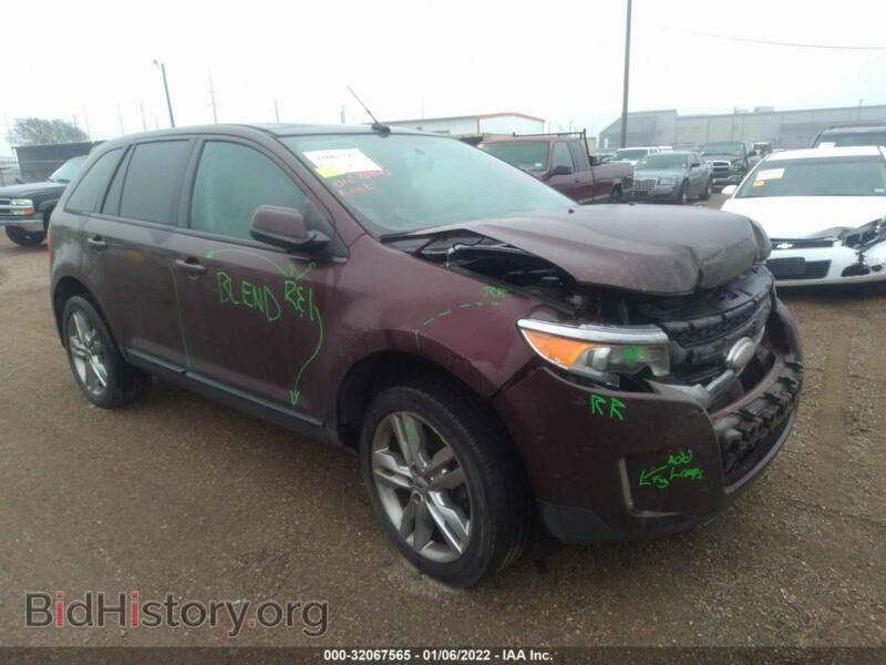 2012 Ford EDGE SEL (VIN 2FMDK3JC0CBA95163) — фото 1 из 11, IAAI, повреждение: передняя часть