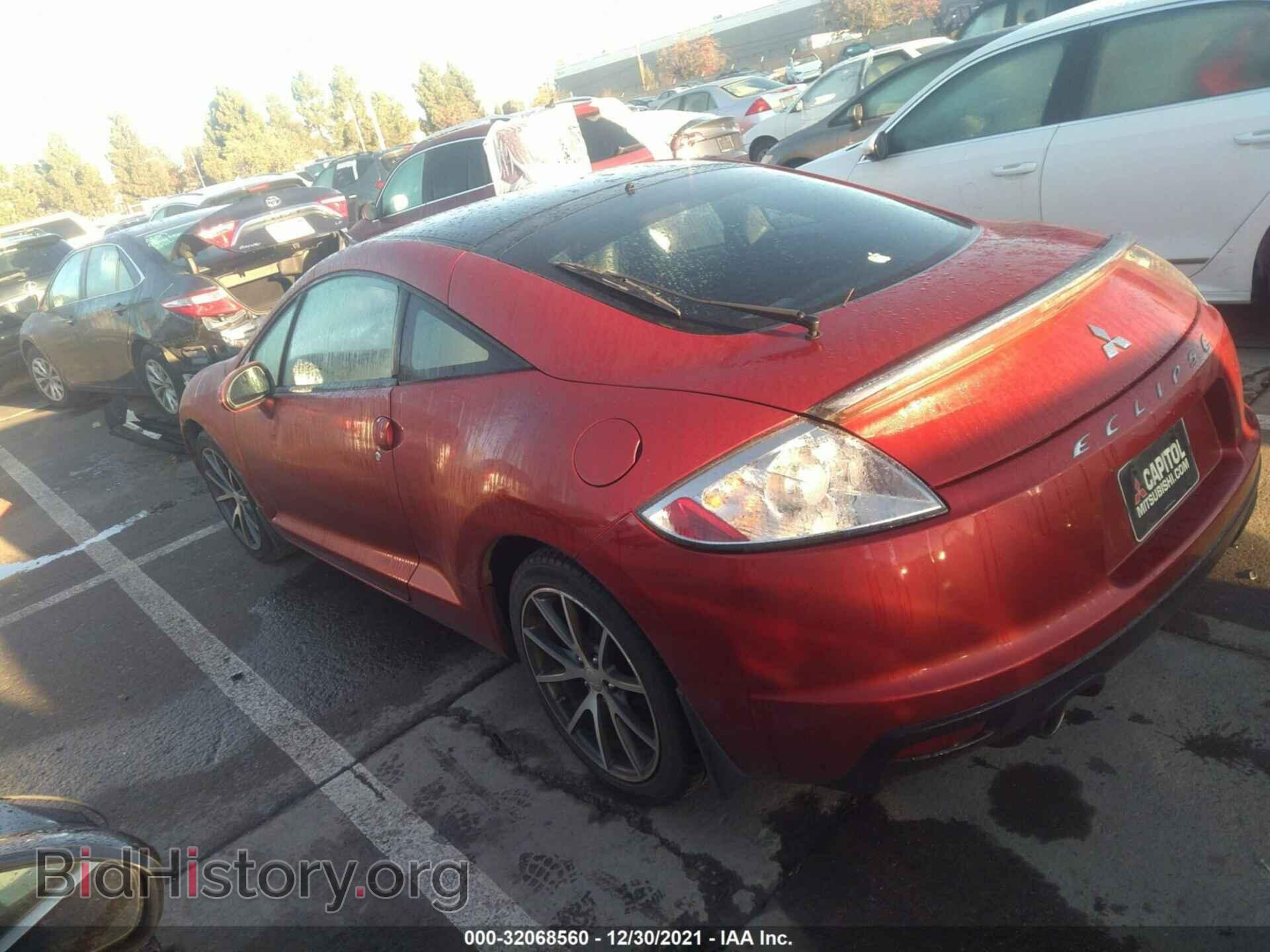 2011 MITSUBISHI ECLIPSE - VIN: 4A31K5DF3BE017890 - Фото 3