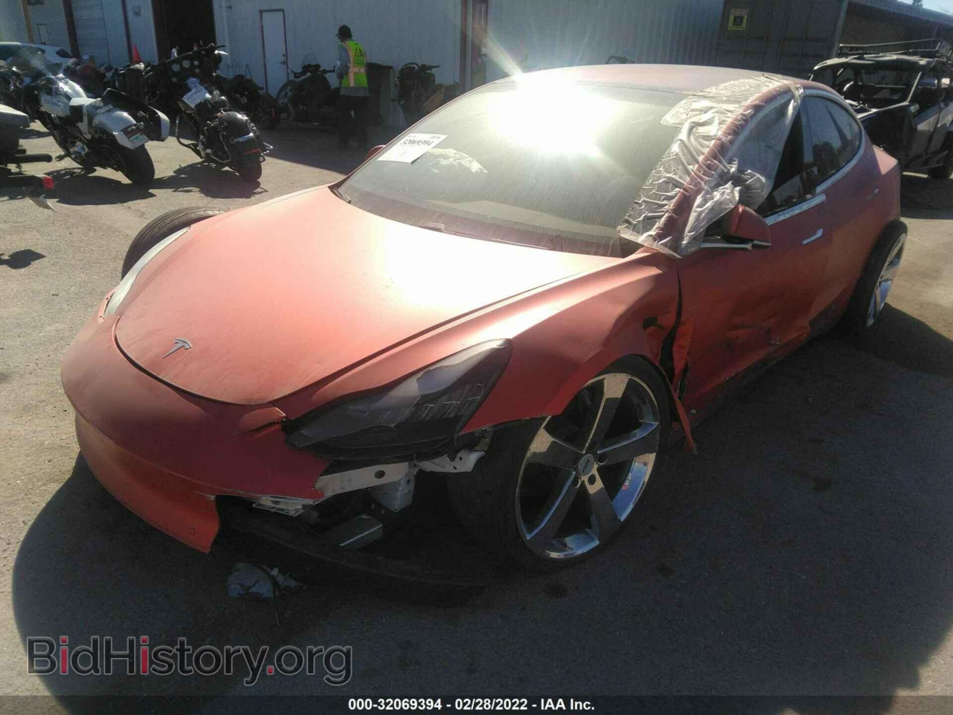 2018 TESLA MODEL 3 - VIN: 5YJ3E1EA2JF018363 - Фото 2