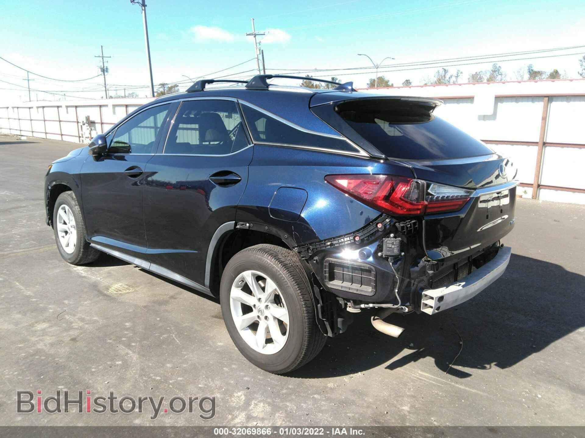 2016 LEXUS RX 350 - VIN: 2T2ZZMCA4GC019946 - Фото 3