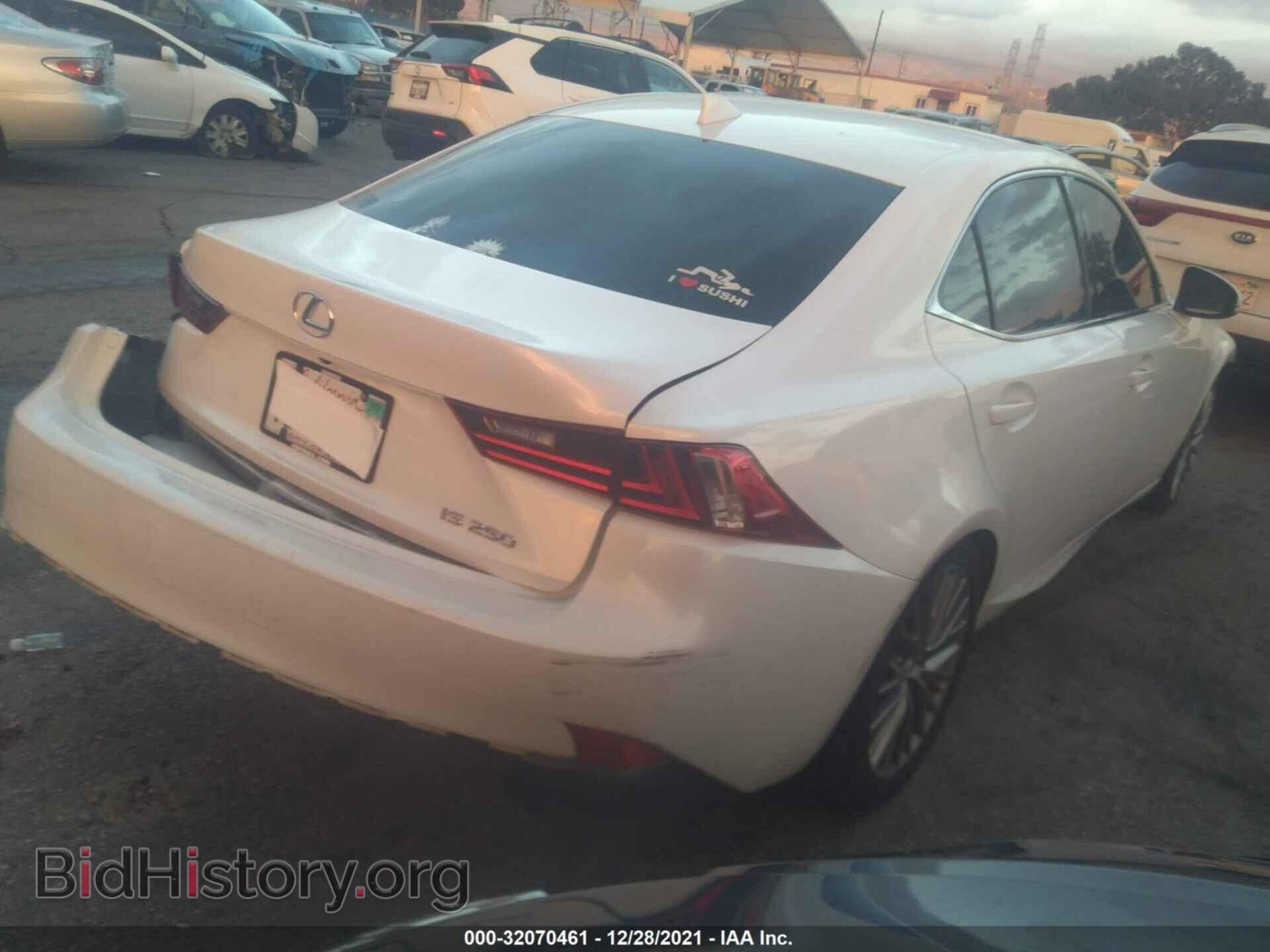 2014 LEXUS IS 250 - VIN: JTHBF1D21E5019349 - Фото 4