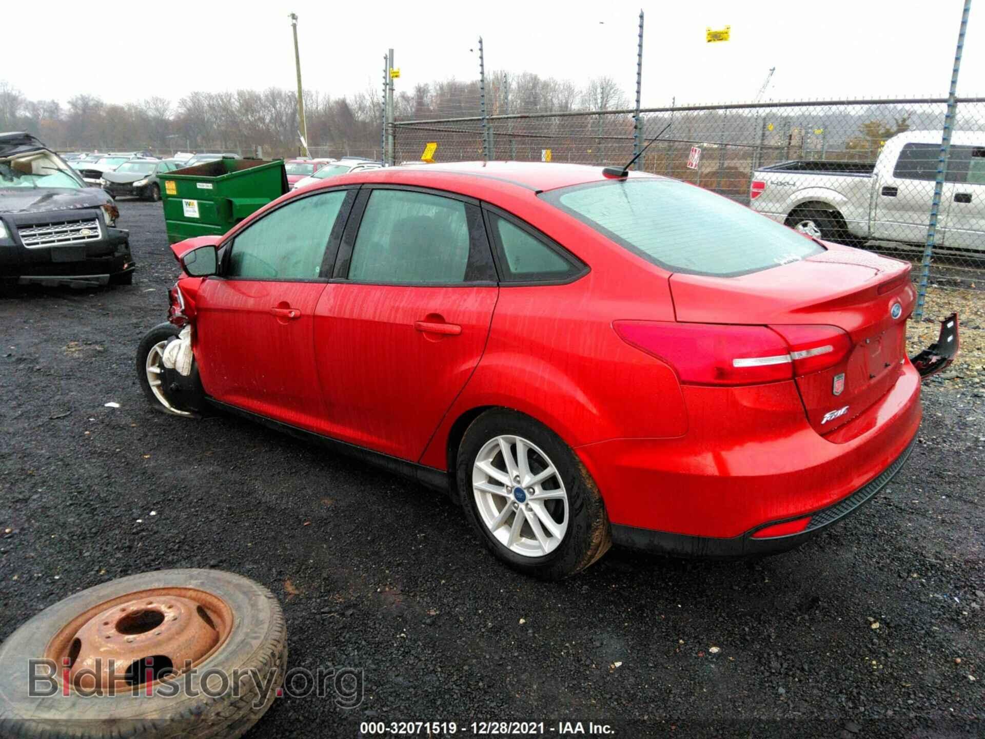 2018 FORD FOCUS - VIN: 1FADP3F21JL254975 - Фото 3