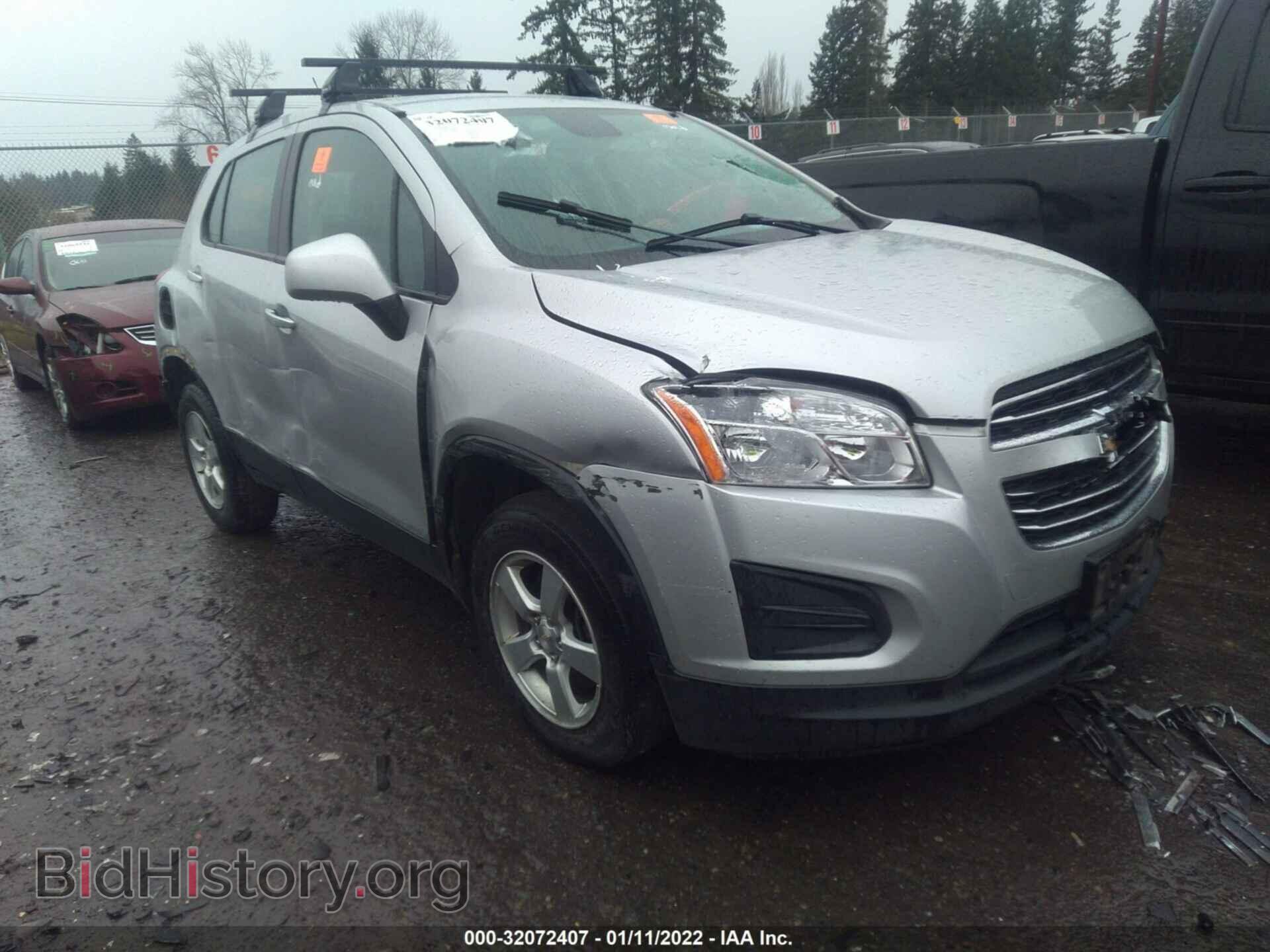 Фотография KL7CJNSB3GB625963 - CHEVROLET TRAX 2016