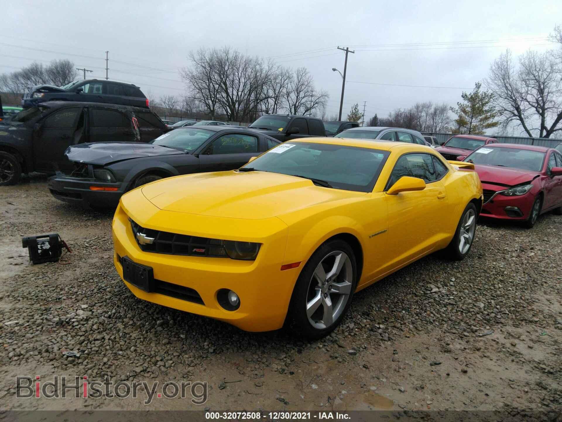 2011 CHEVROLET CAMARO - VIN: 2G1FB1ED4B9196807 - Фото 2