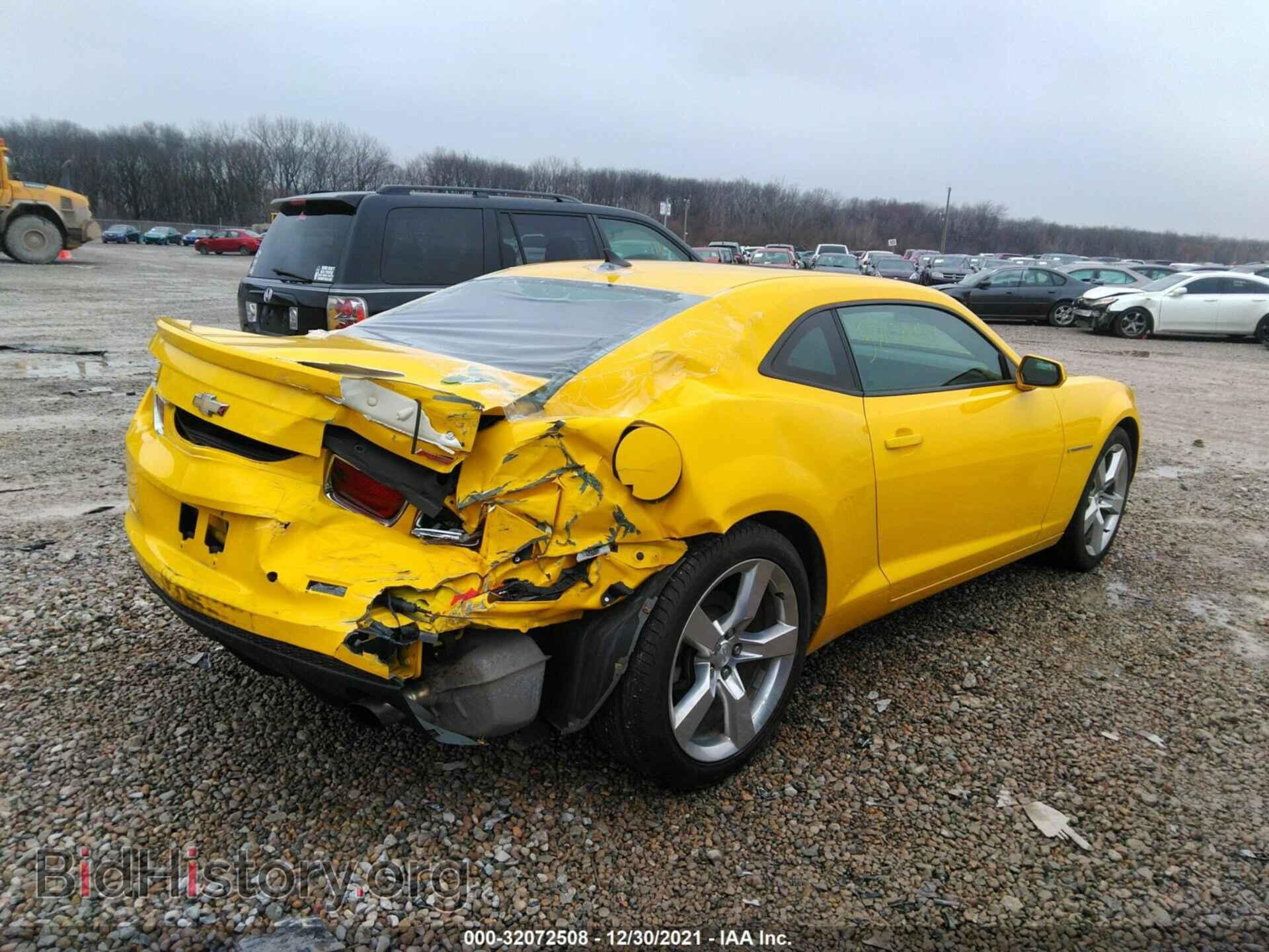 2011 CHEVROLET CAMARO - VIN: 2G1FB1ED4B9196807 - Фото 4