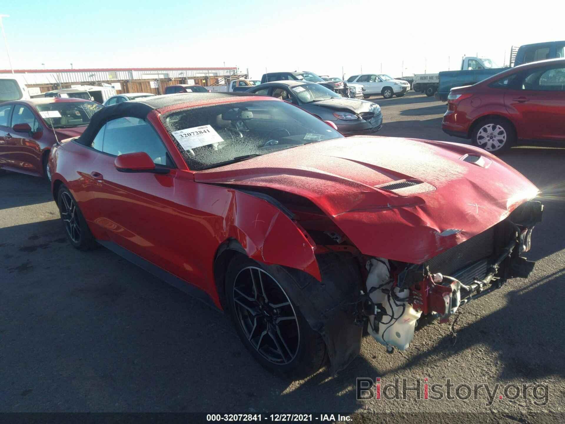Photo 1FATP8UH8L5119287 - FORD MUSTANG 2020