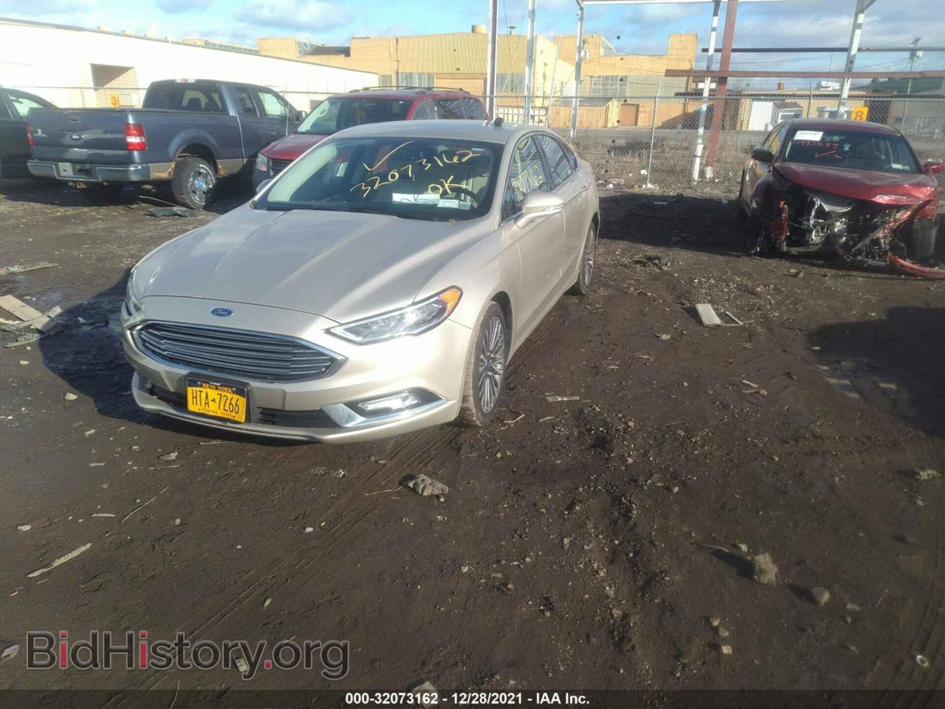 2017 FORD FUSION - VIN: 3FA6P0D92HR262876 - Фото 2