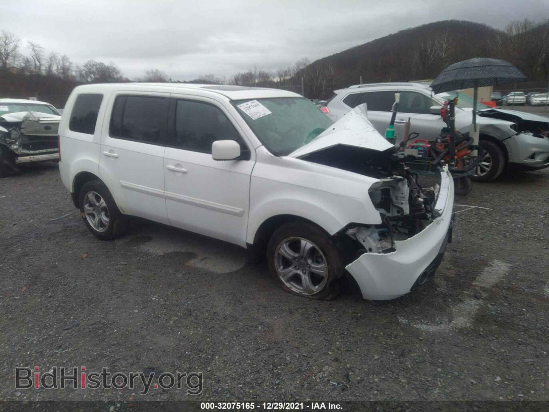 Фотография 5FNYF4H55DB012371 - HONDA PILOT 2013