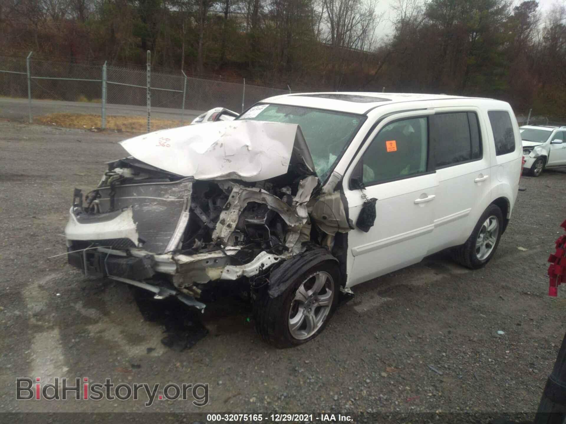 2013 HONDA PILOT - VIN: 5FNYF4H55DB012371 - Фото 2