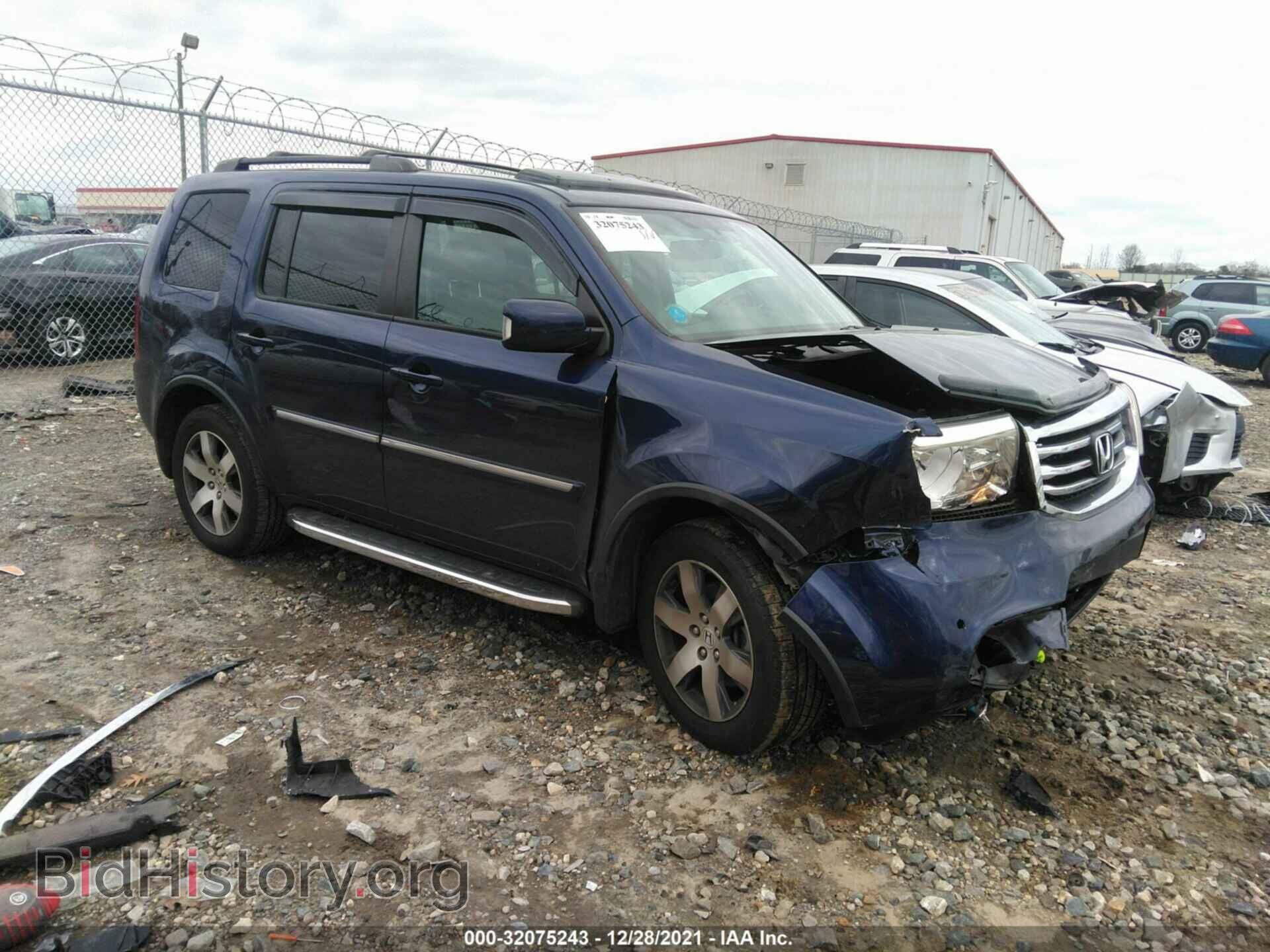 Photo 5FNYF4H91EB047784 - HONDA PILOT 2014