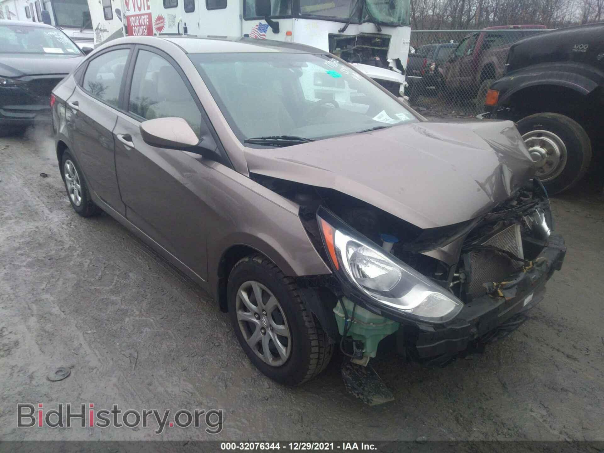 Photo KMHCT4AE9DU408643 - HYUNDAI ACCENT 2013