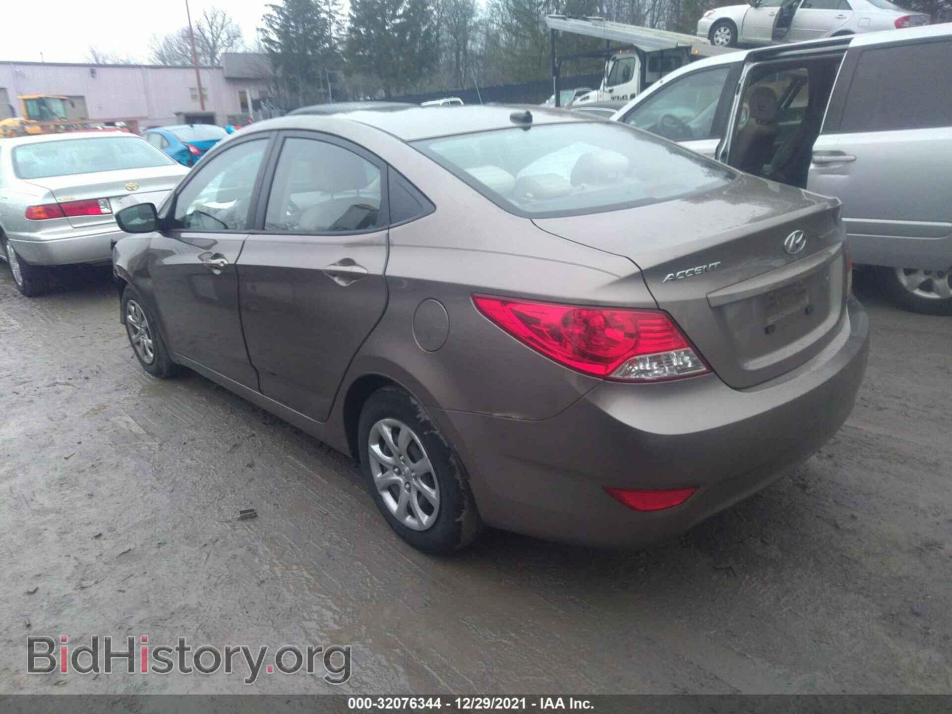 2013 HYUNDAI ACCENT - VIN: KMHCT4AE9DU408643 - Фото 3
