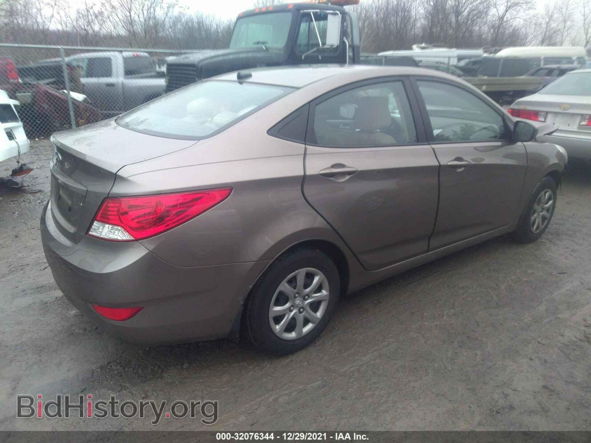 2013 HYUNDAI ACCENT - VIN: KMHCT4AE9DU408643 - Фото 4