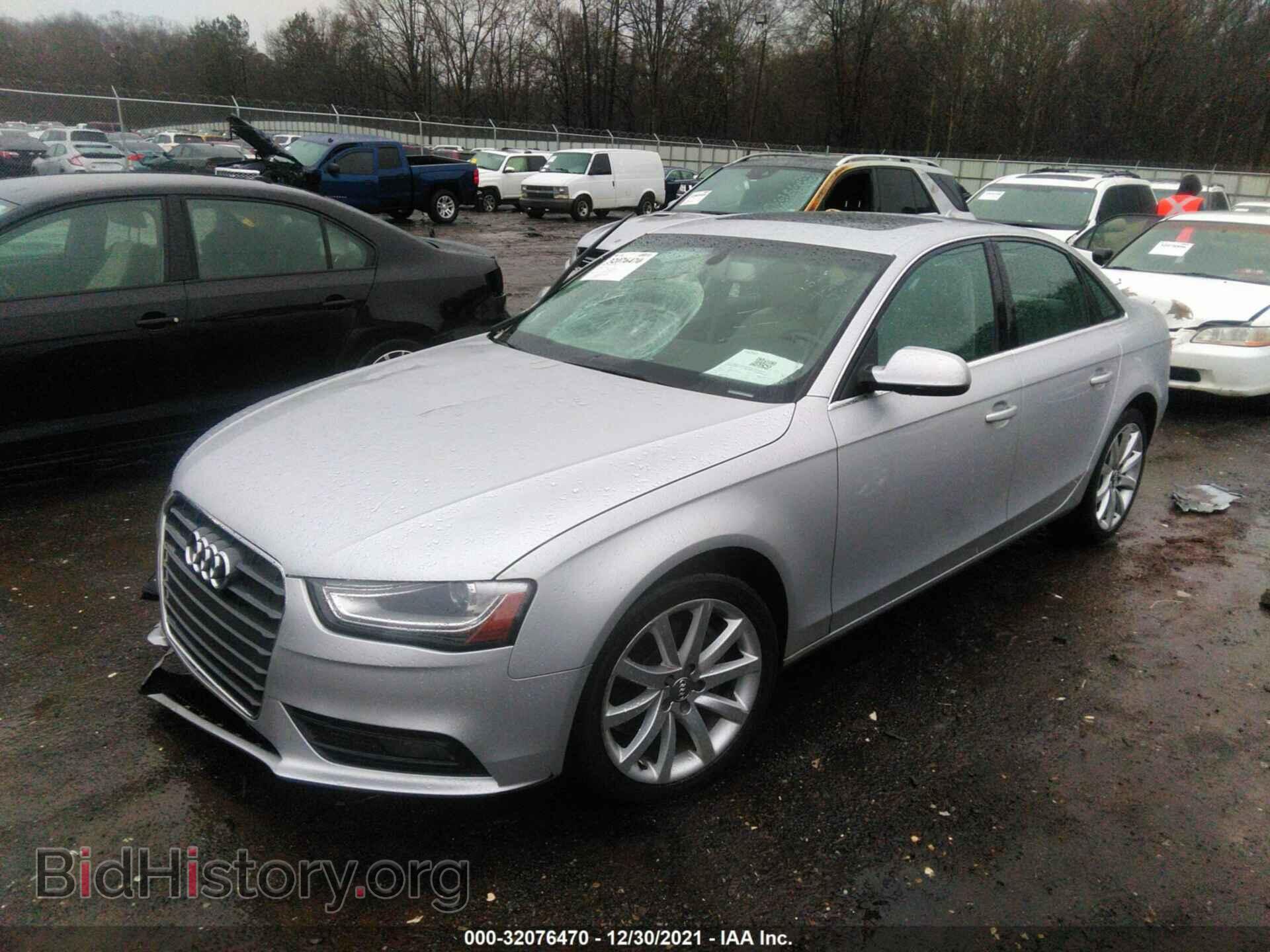 2013 AUDI A4 - VIN: WAUAFAFL3DN024258 - Фото 2