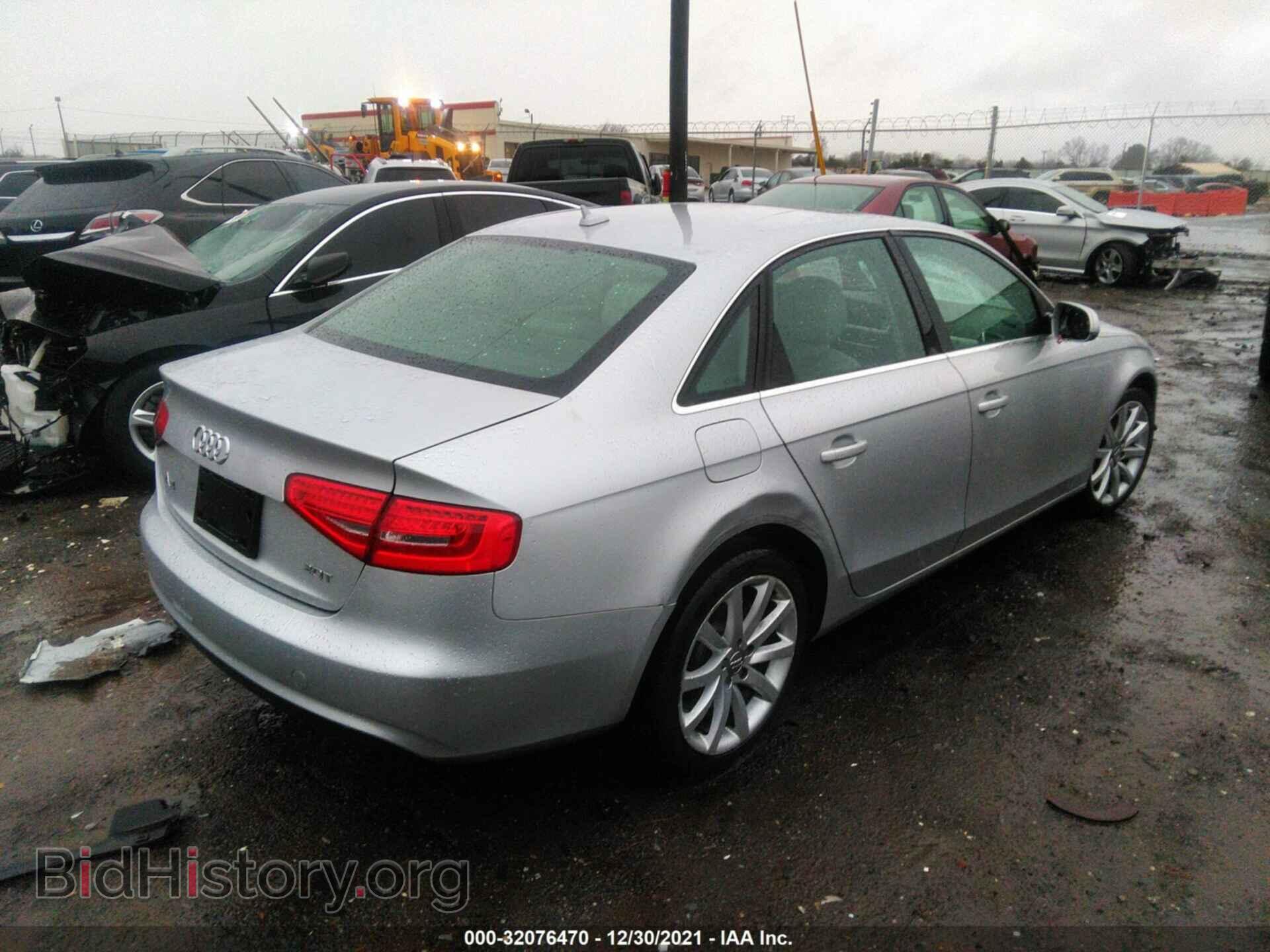 2013 AUDI A4 - VIN: WAUAFAFL3DN024258 - Фото 4