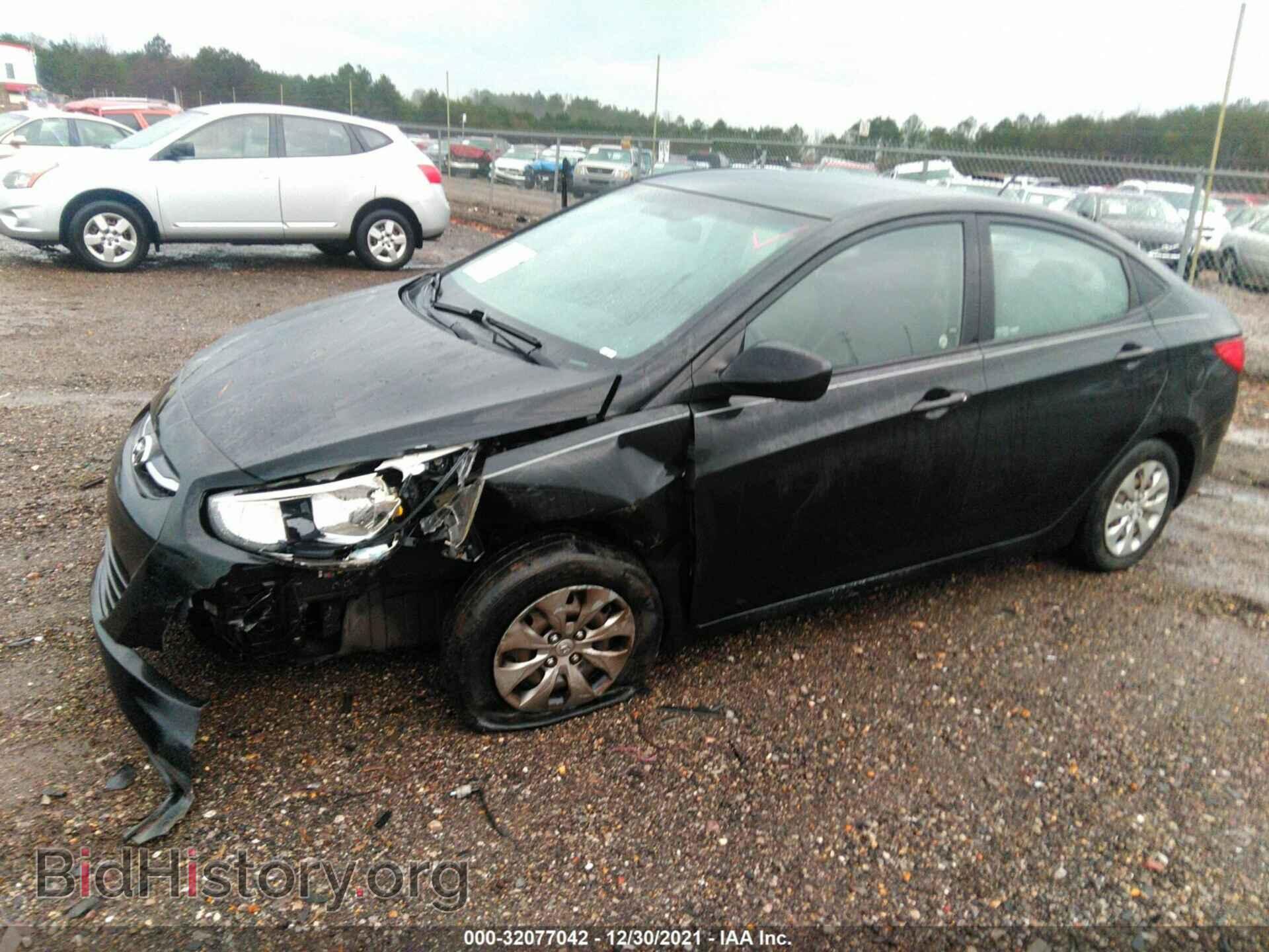 2016 HYUNDAI ACCENT - VIN: KMHCT4AE9GU018159 - Фото 2