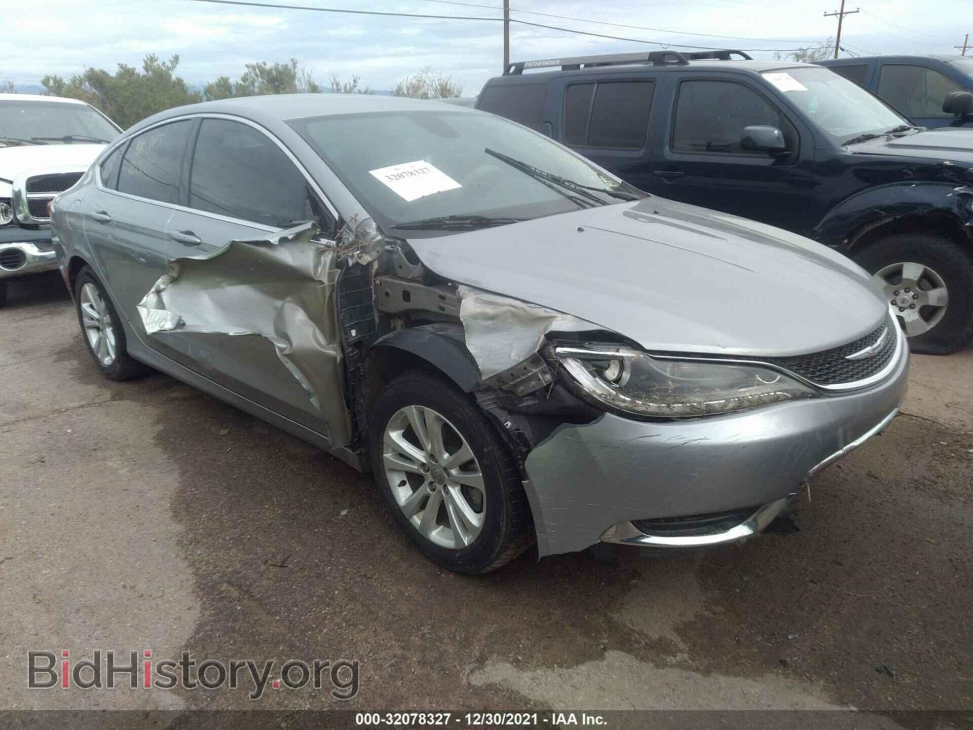 Photo 1C3CCCAB1FN648372 - CHRYSLER 200 2015