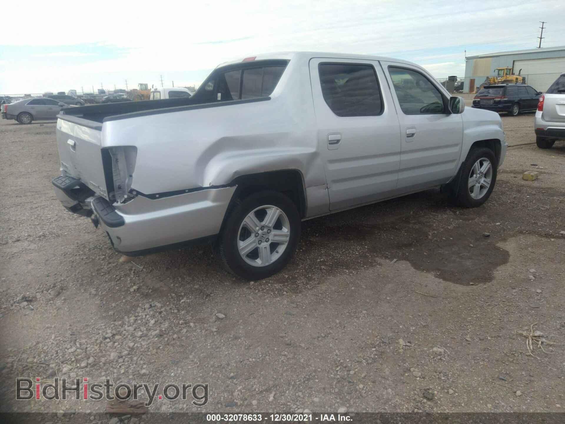2009 HONDA RIDGELINE - VIN: 5FPYK16559B103961 - Фото 4