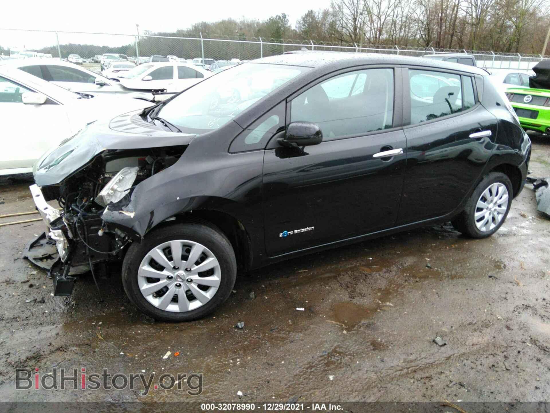 2015 NISSAN LEAF - VIN: 1N4AZ0CP2FC319576 - Фото 2