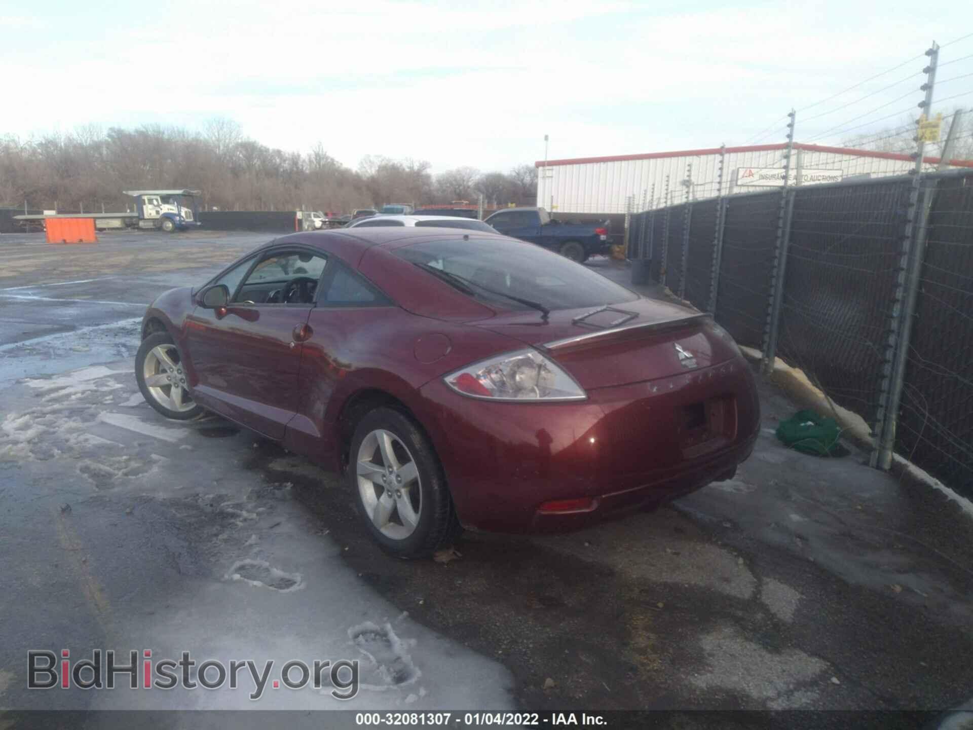 2007 MITSUBISHI ECLIPSE - VIN: 4A3AK24F87E010665 - Photo 3