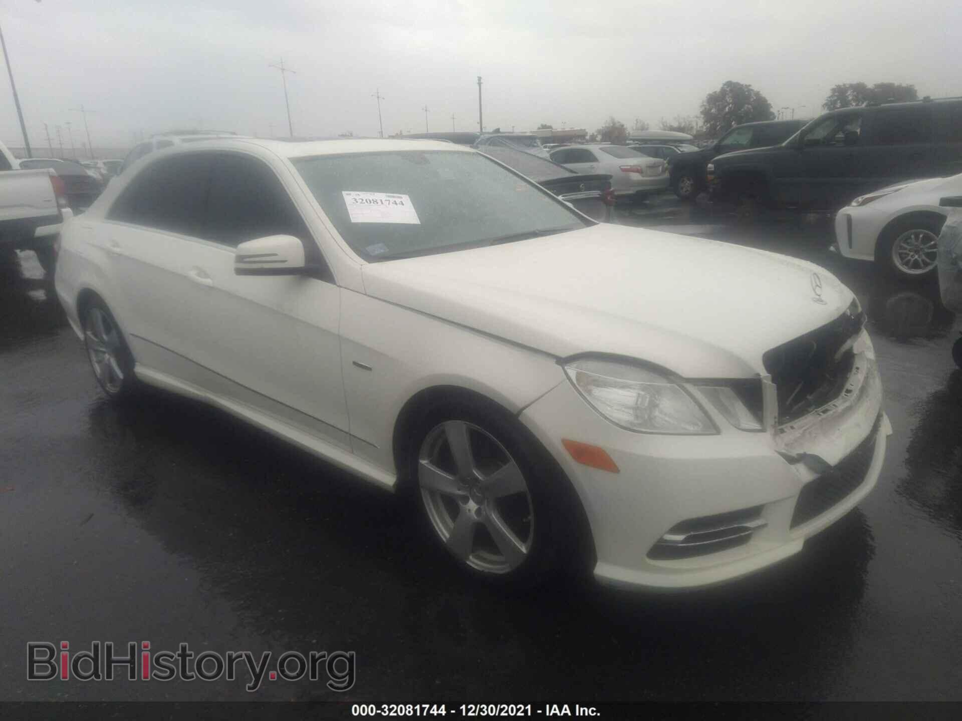 Фотография WDDHF5KB8CA603599 - MERCEDES-BENZ E-CLASS 2012