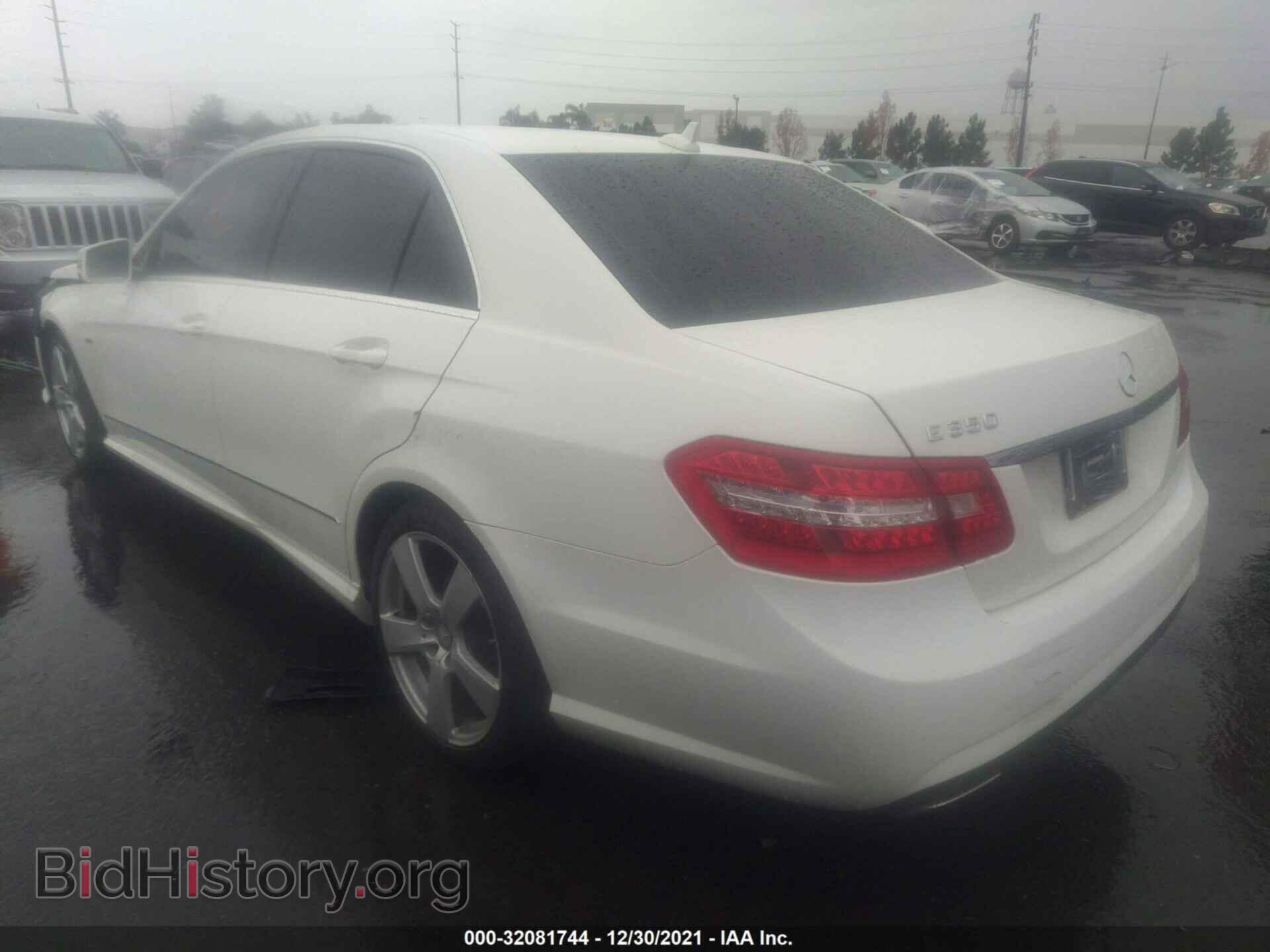2012 MERCEDES-BENZ E-CLASS - VIN: WDDHF5KB8CA603599 - Фото 3