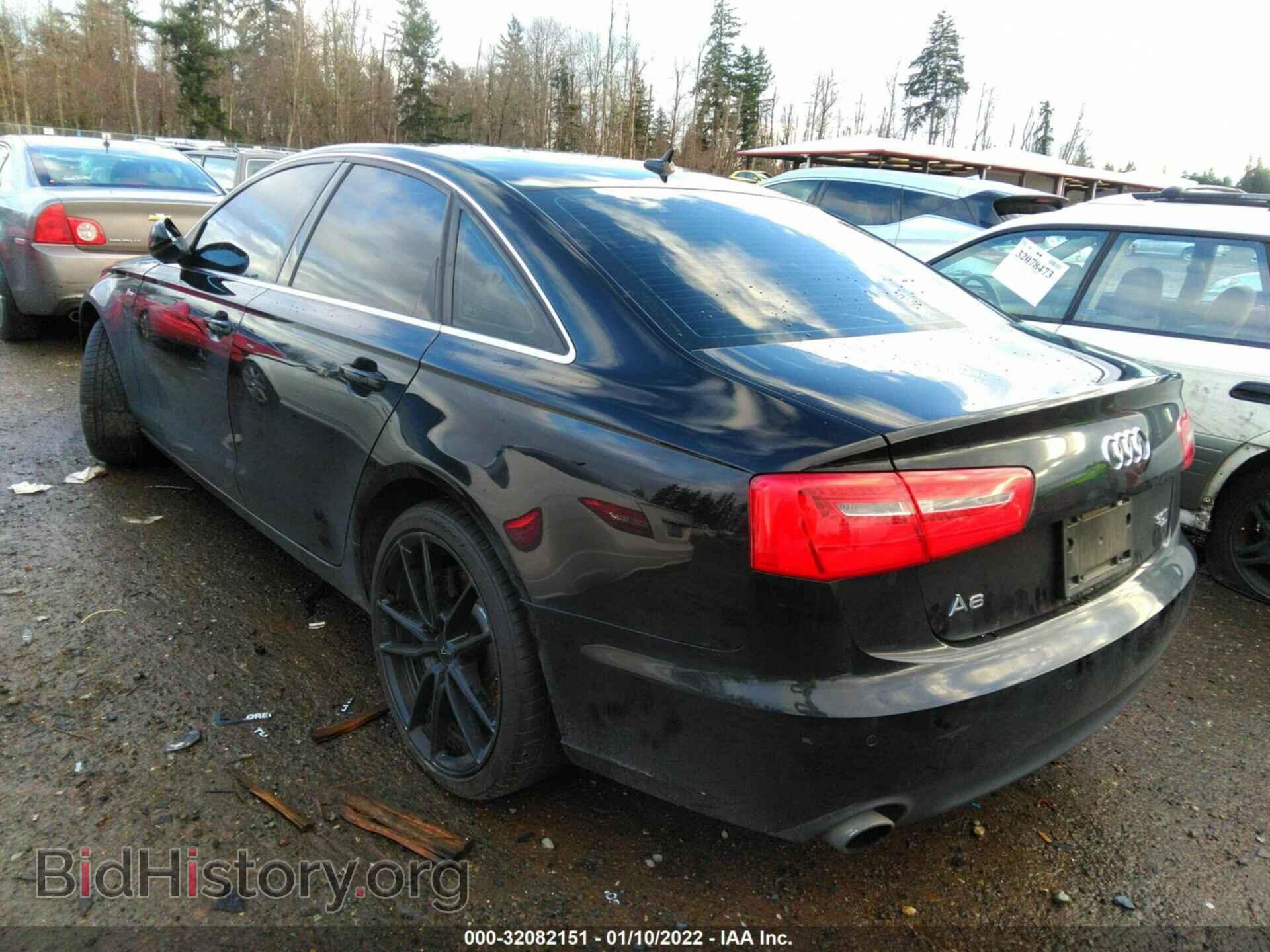 2012 AUDI A6 - VIN: WAUBGAFC0CN027473 - Фото 3