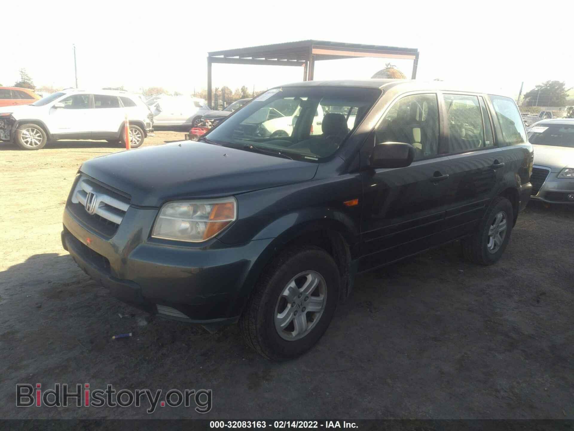 2006 HONDA PILOT - VIN: 5FNYF181X6B025826 - Фото 2
