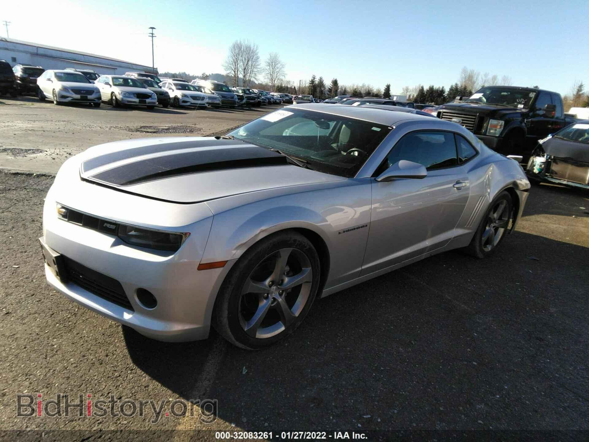 2014 CHEVROLET CAMARO - VIN: 2G1FC1E37E9138313 - Фото 2