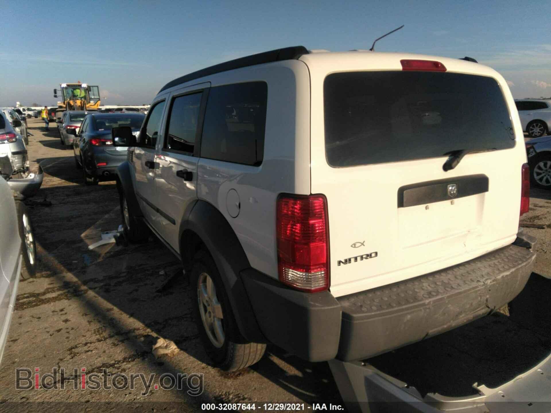 2007 DODGE NITRO - VIN: 1D8GT28K47W551600 - Photo 3