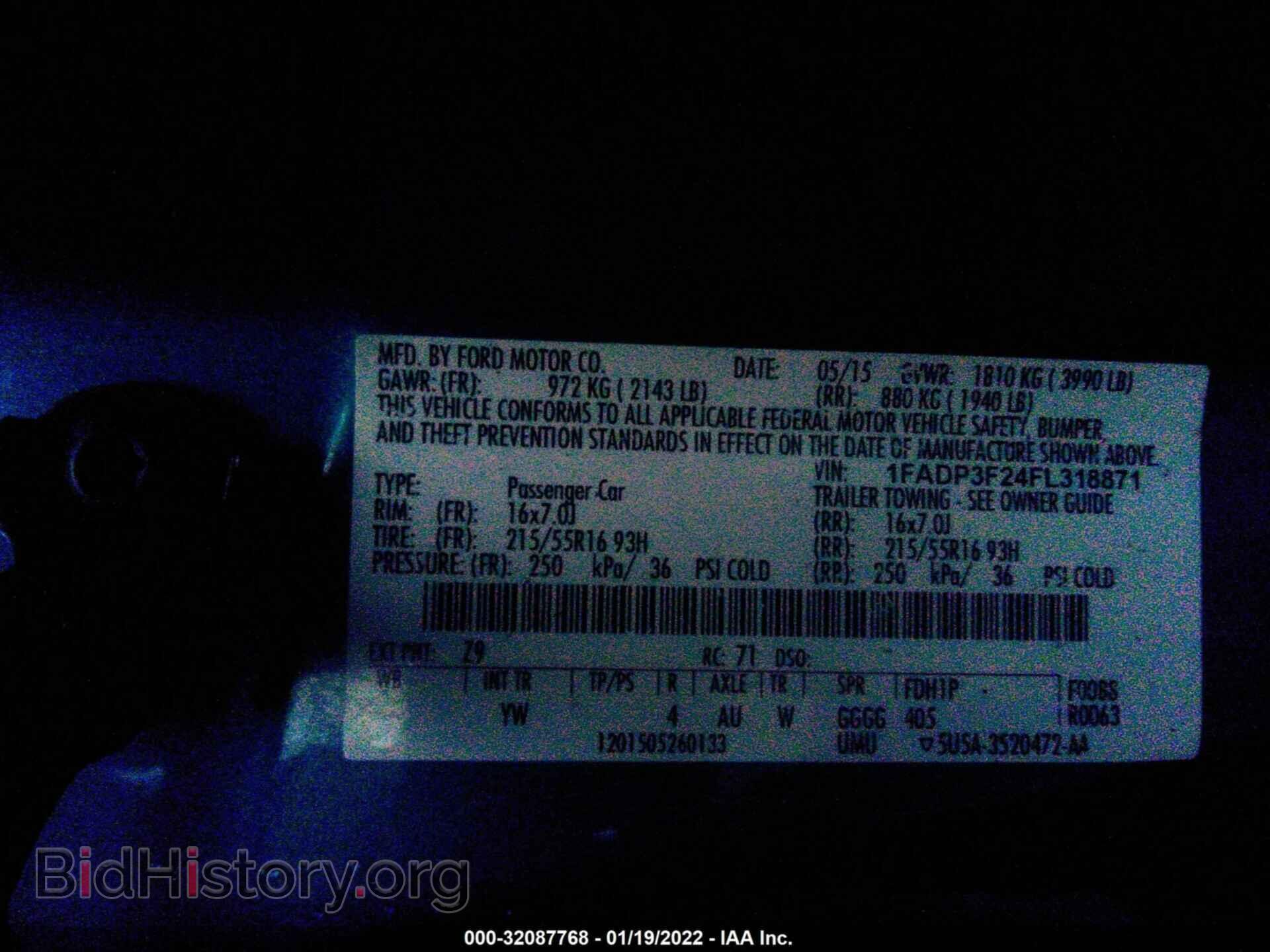 2015 FORD FOCUS - VIN: 1FADP3F24FL318871 - Photo 9