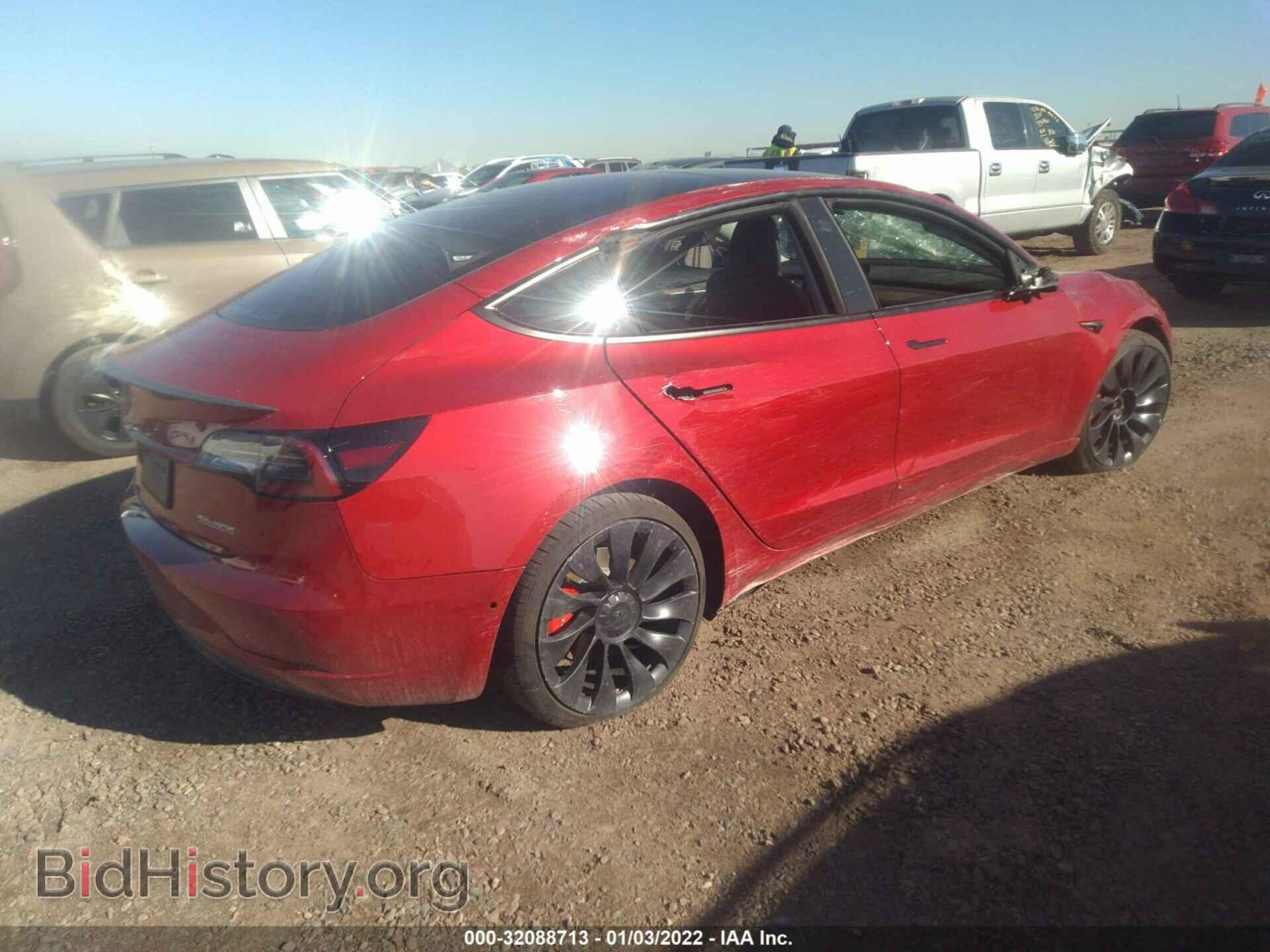 2021 TESLA MODEL 3 - VIN: 5YJ3E1EC0MF033224 - Фото 4