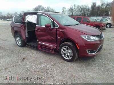 2019 Chrysler PACIFICA Touring L Plus, красный — VIN 2C4RC1EG2KR708401, IAAI