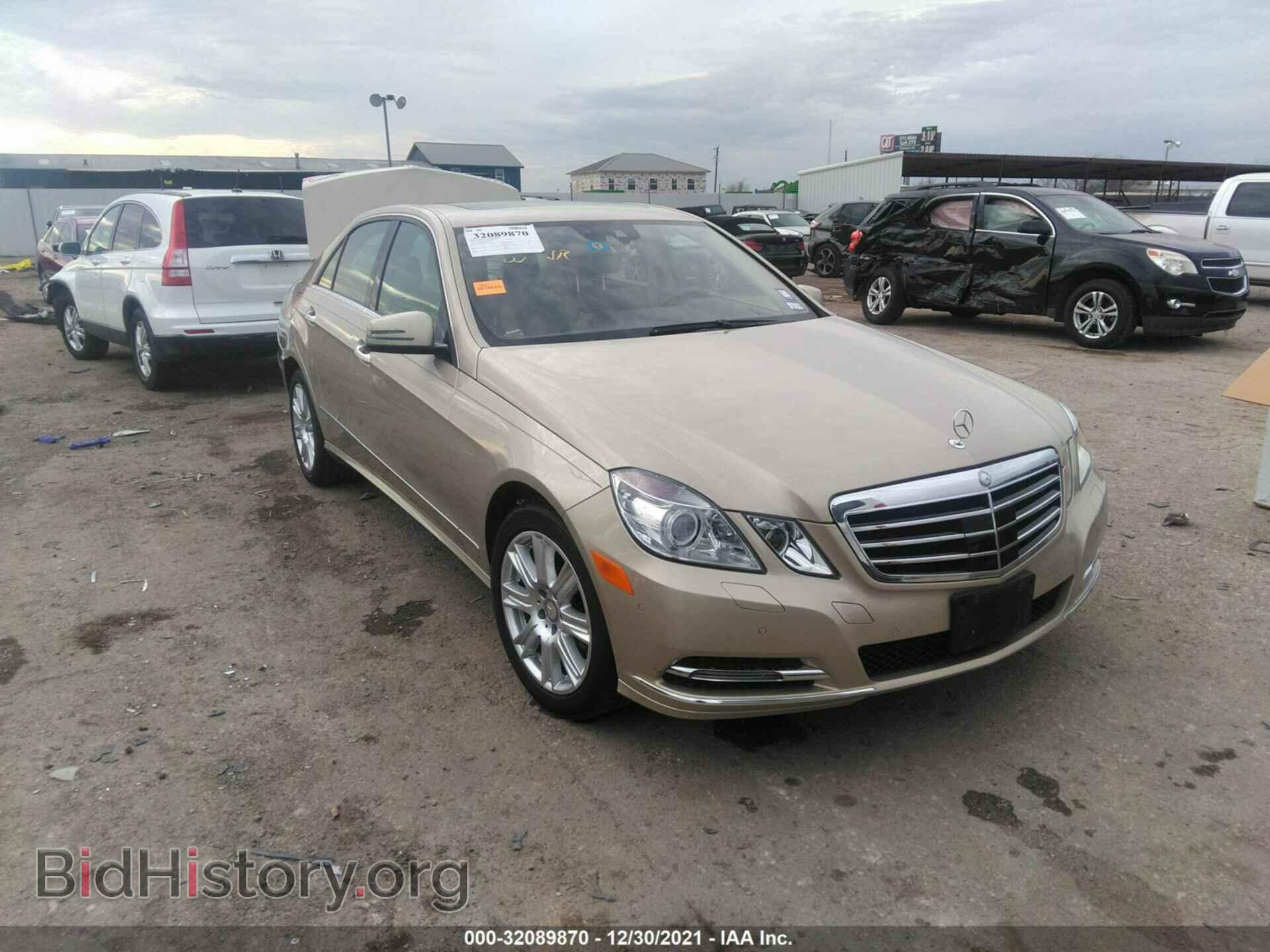 Photo WDDHF2EB3DA719742 - MERCEDES-BENZ E-CLASS 2013