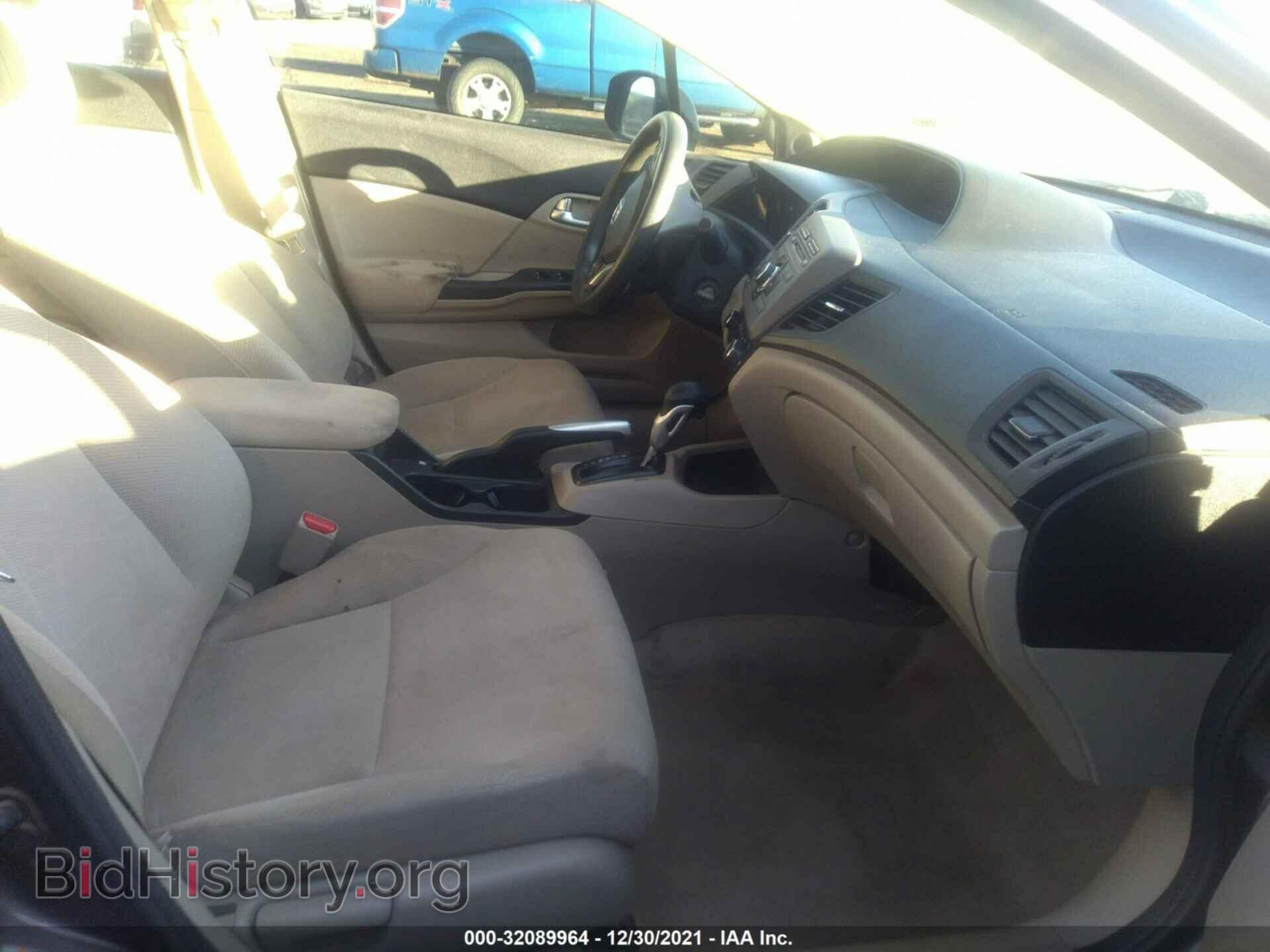 2012 HONDA CIVIC SDN - VIN: 2HGFB2F85CH547070 - Фото 5
