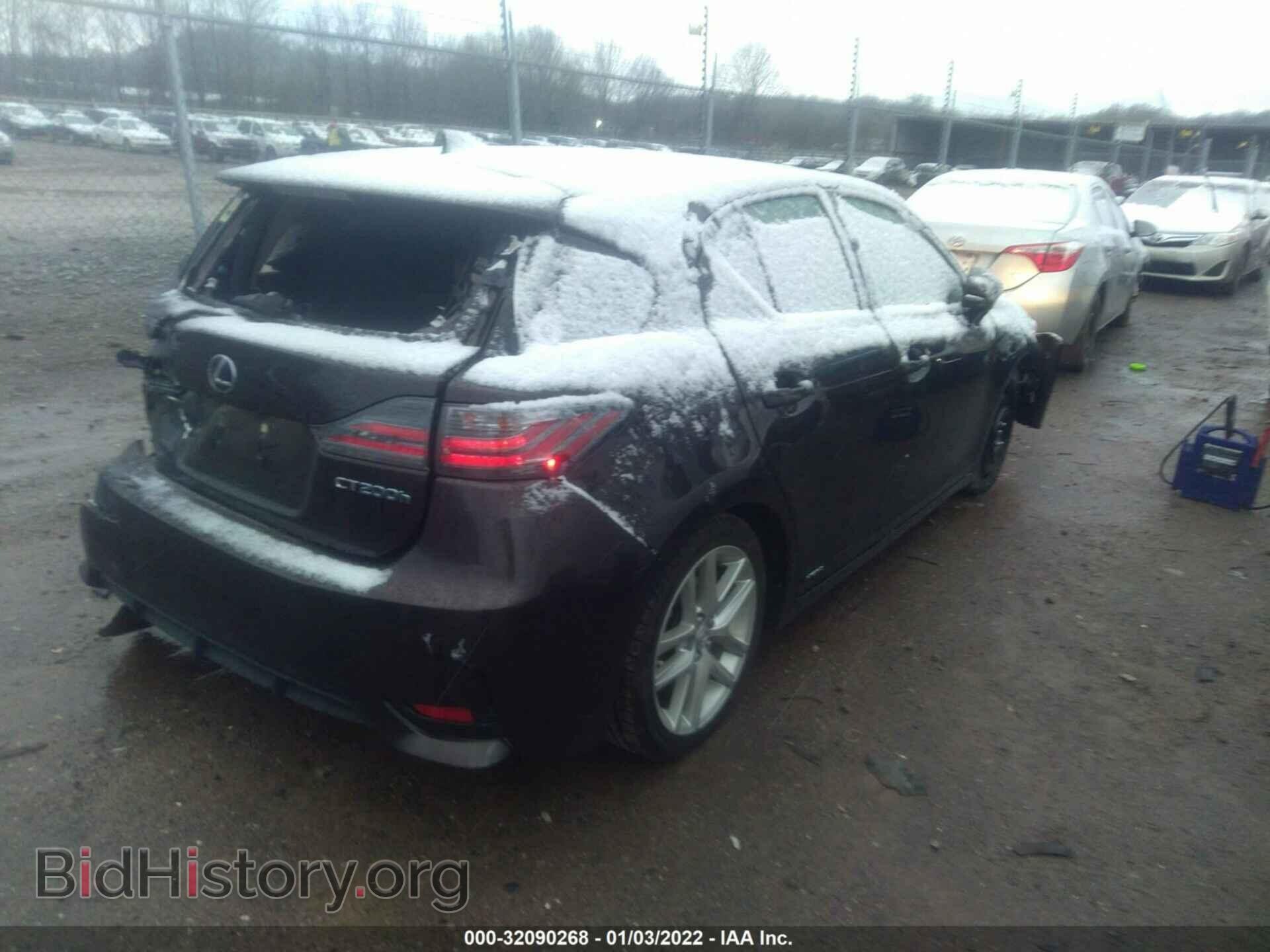 2015 LEXUS CT 200H - VIN: JTHKD5BH8F2240227 - Фото 4