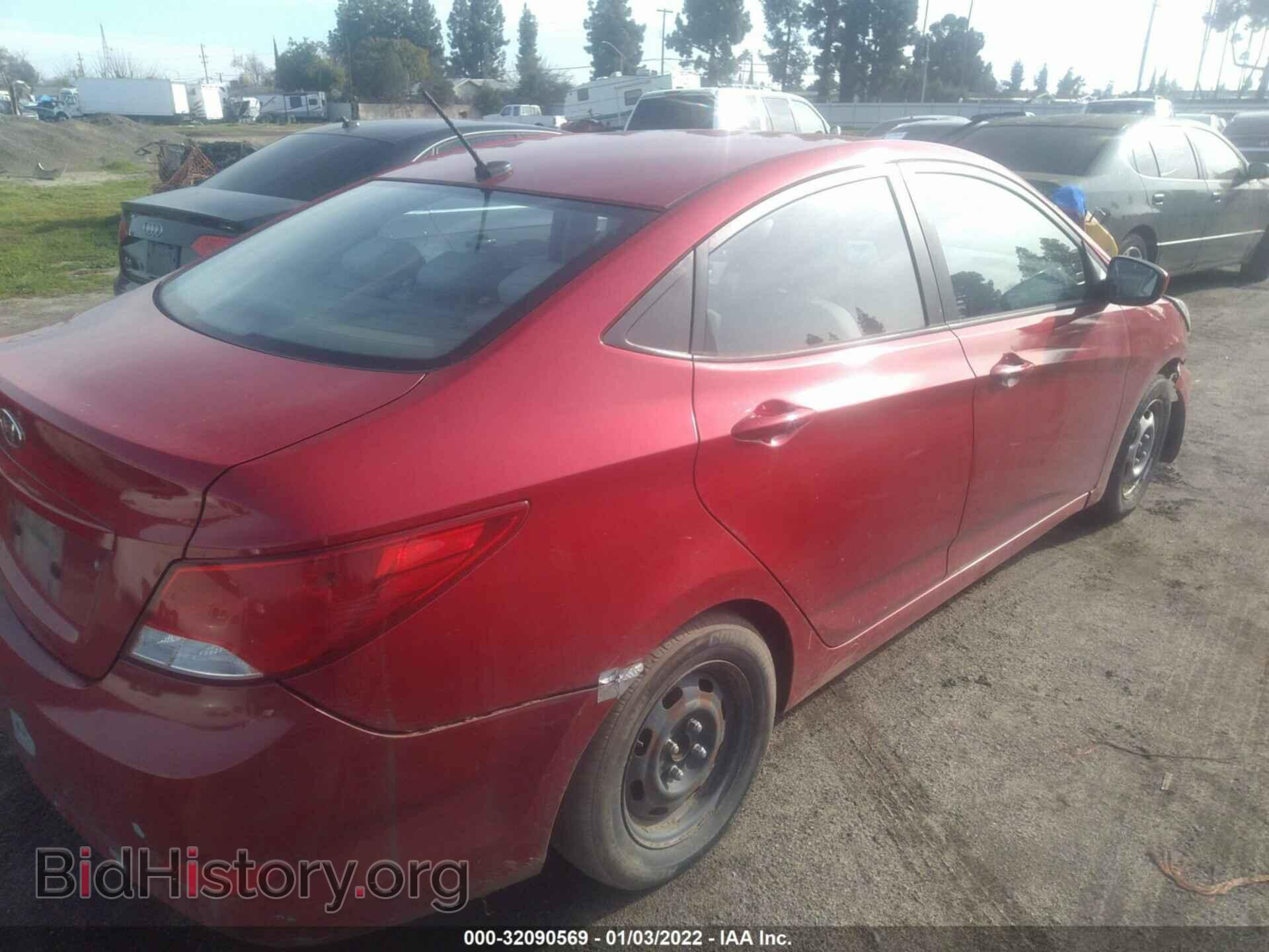 2015 HYUNDAI ACCENT - VIN: KMHCT4AE9FU913231 - Фото 4