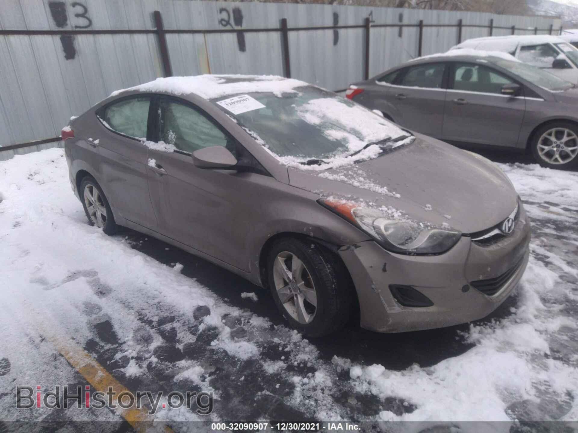 Photo 5NPDH4AE4BH047792 - HYUNDAI ELANTRA 2011