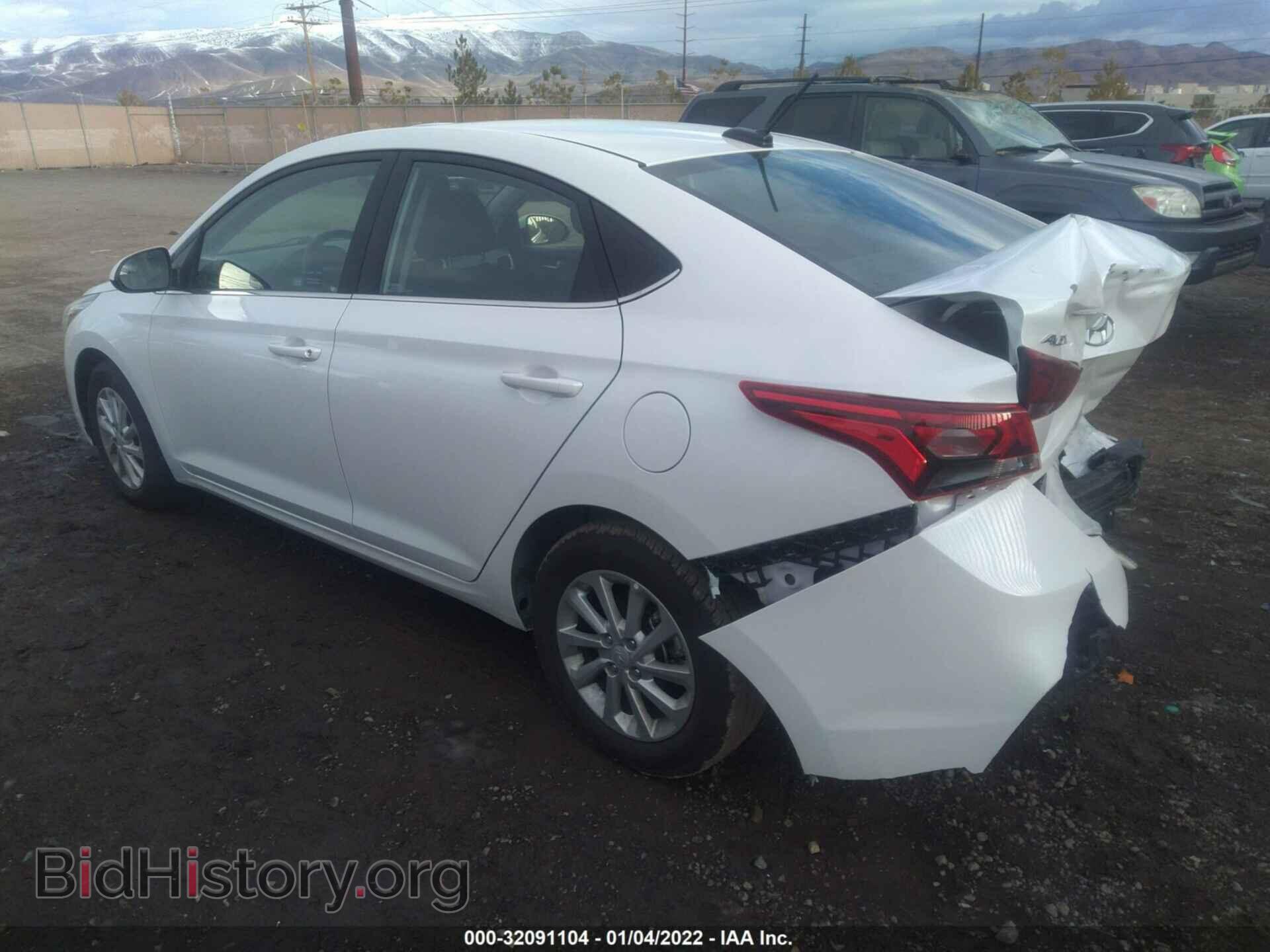 2021 HYUNDAI ACCENT - VIN: 3KPC24A68ME134530 - Фото 3