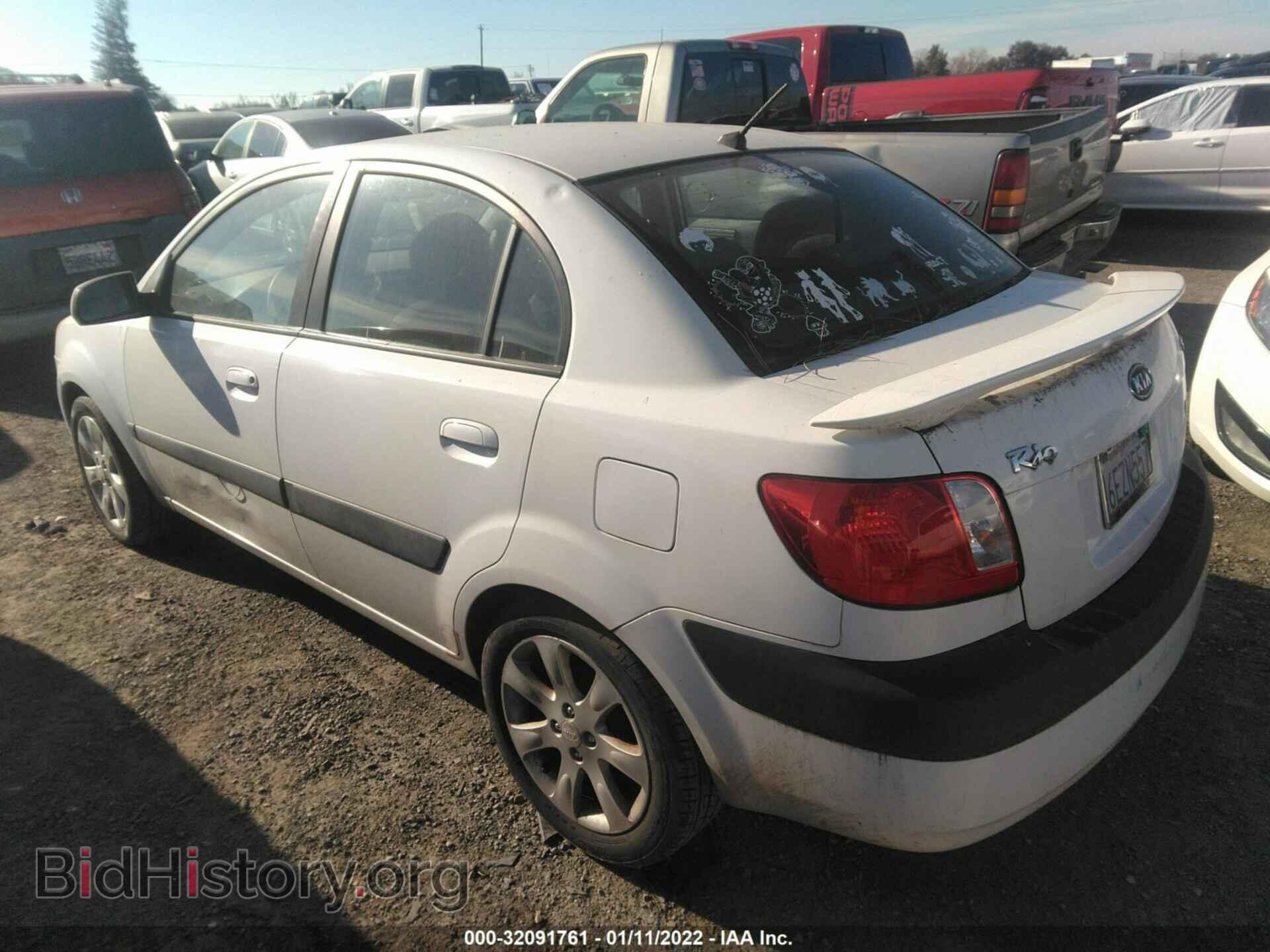 2007 KIA RIO - VIN: KNADE123776231675 - Photo 3